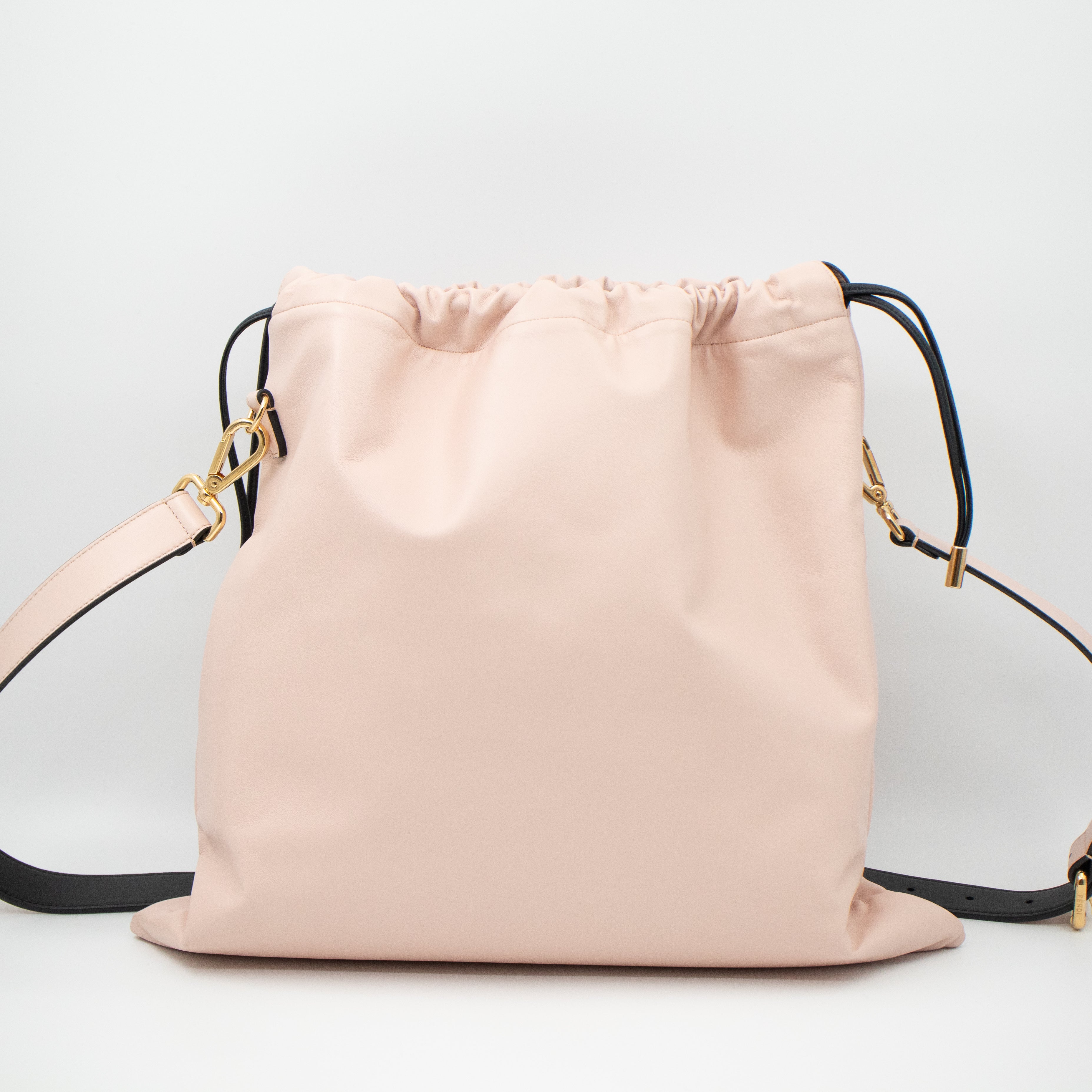 Fendi Pack Pouch Medium Light Pink Leather