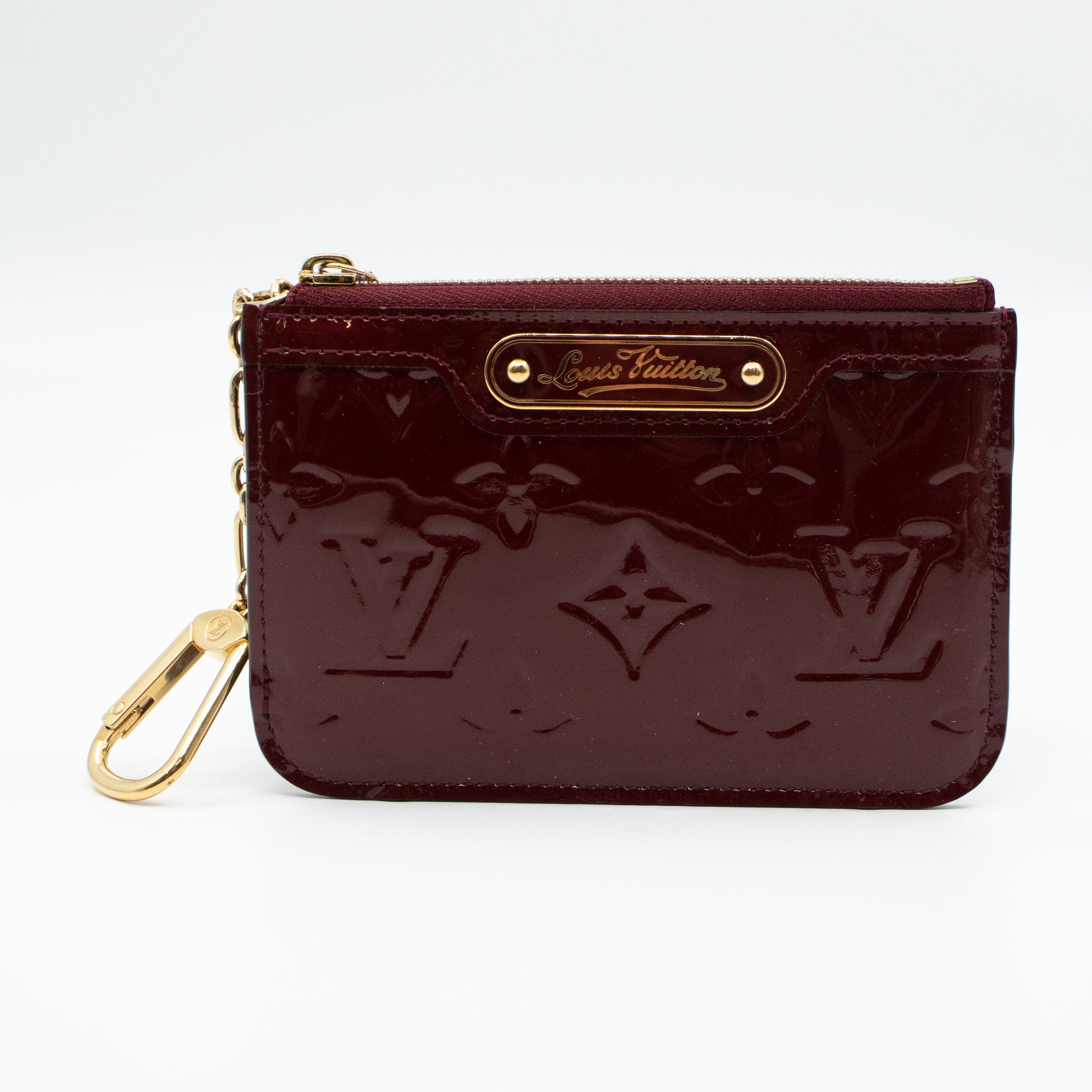 Key Pouch Vernis Rouge Fauviste