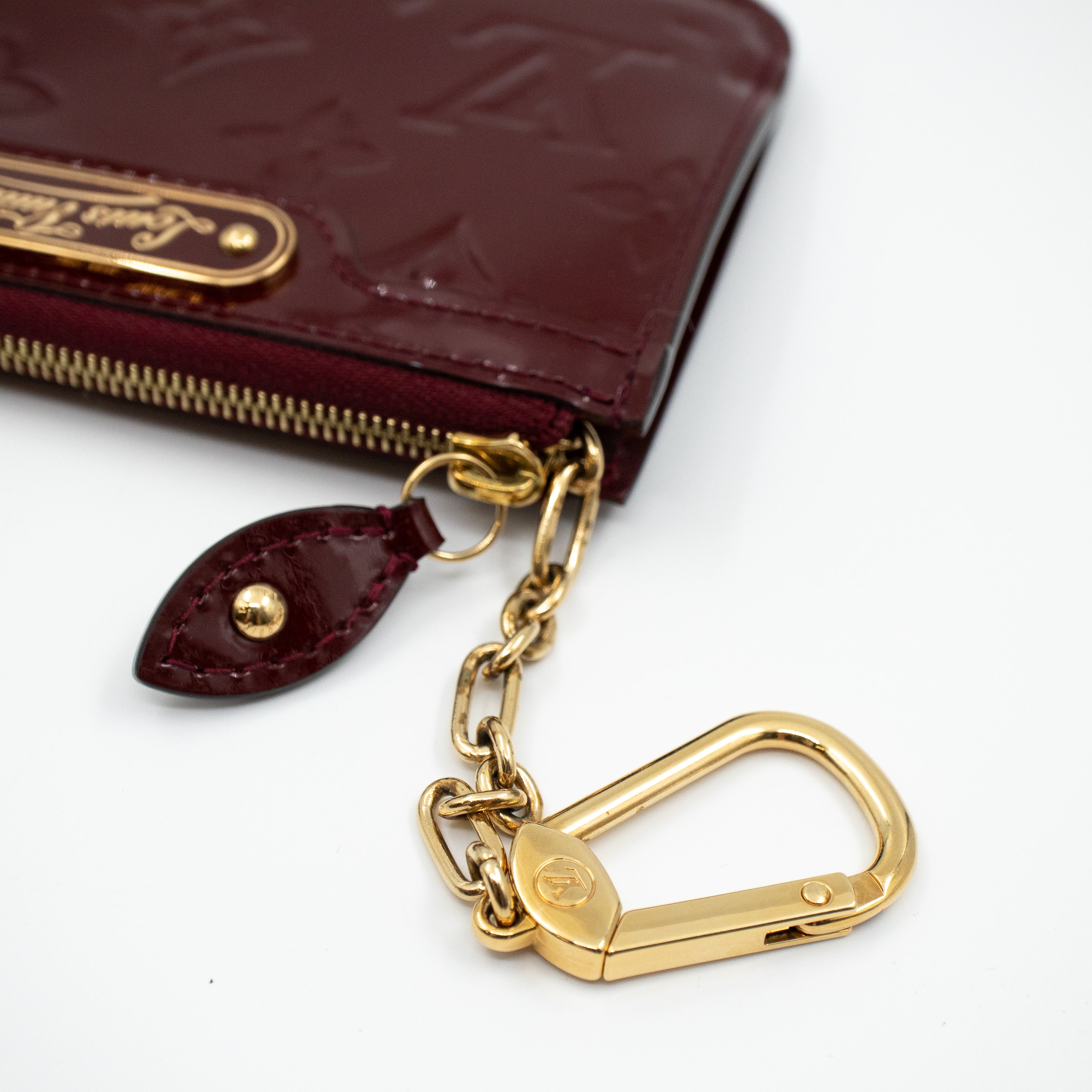 Key Pouch Vernis Rouge Fauviste