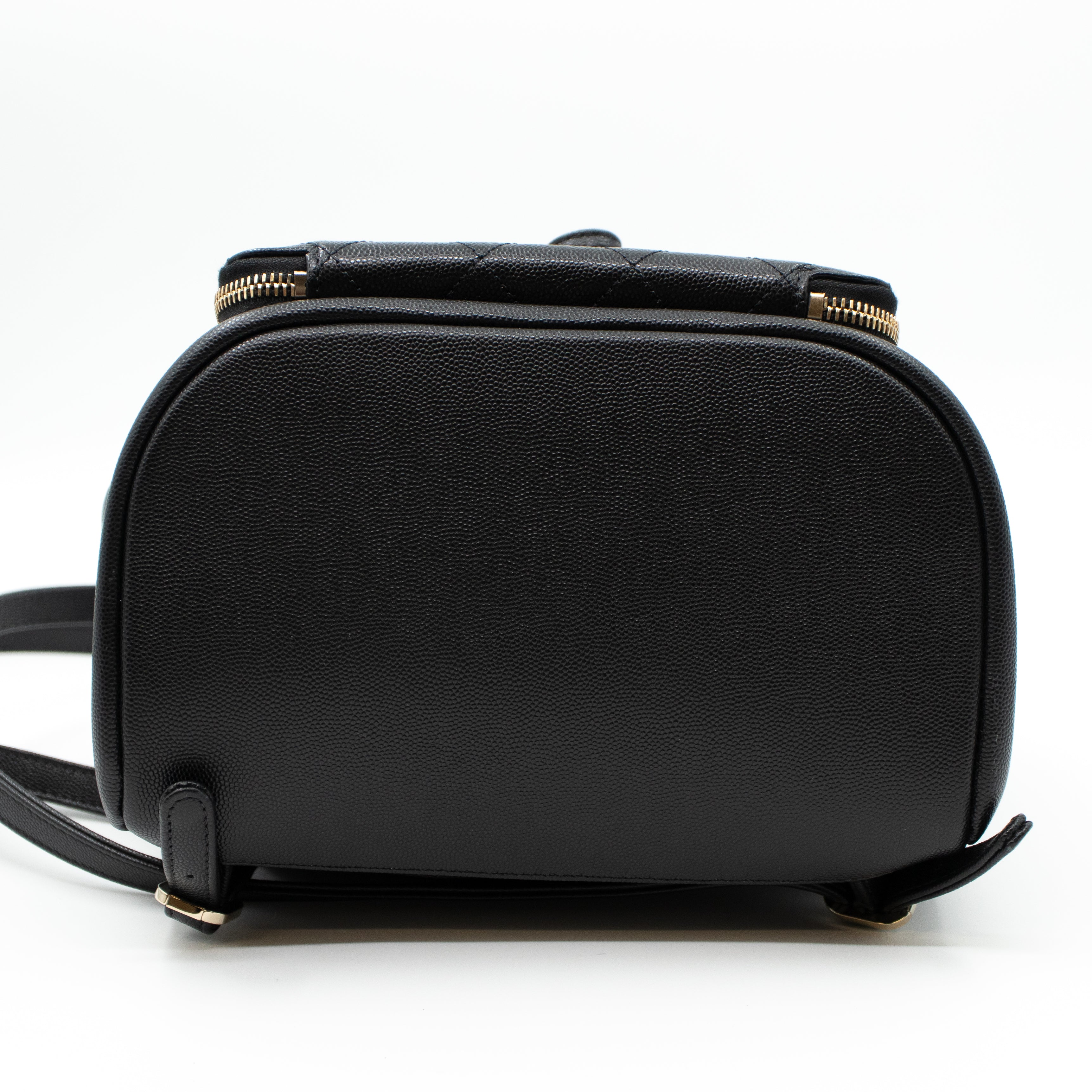 Business Affinity Backpack Small Black Caviar