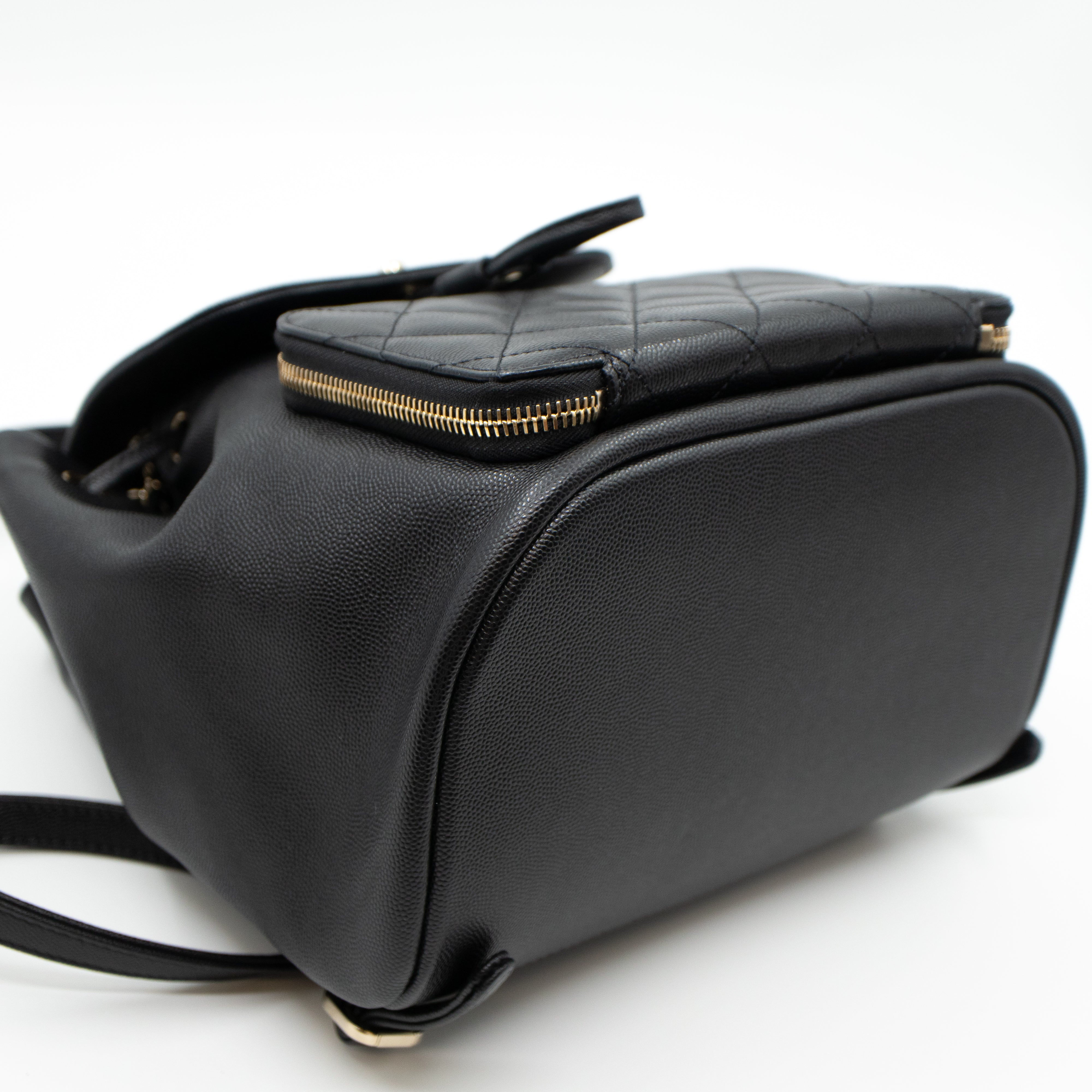 Business Affinity Backpack Small Black Caviar