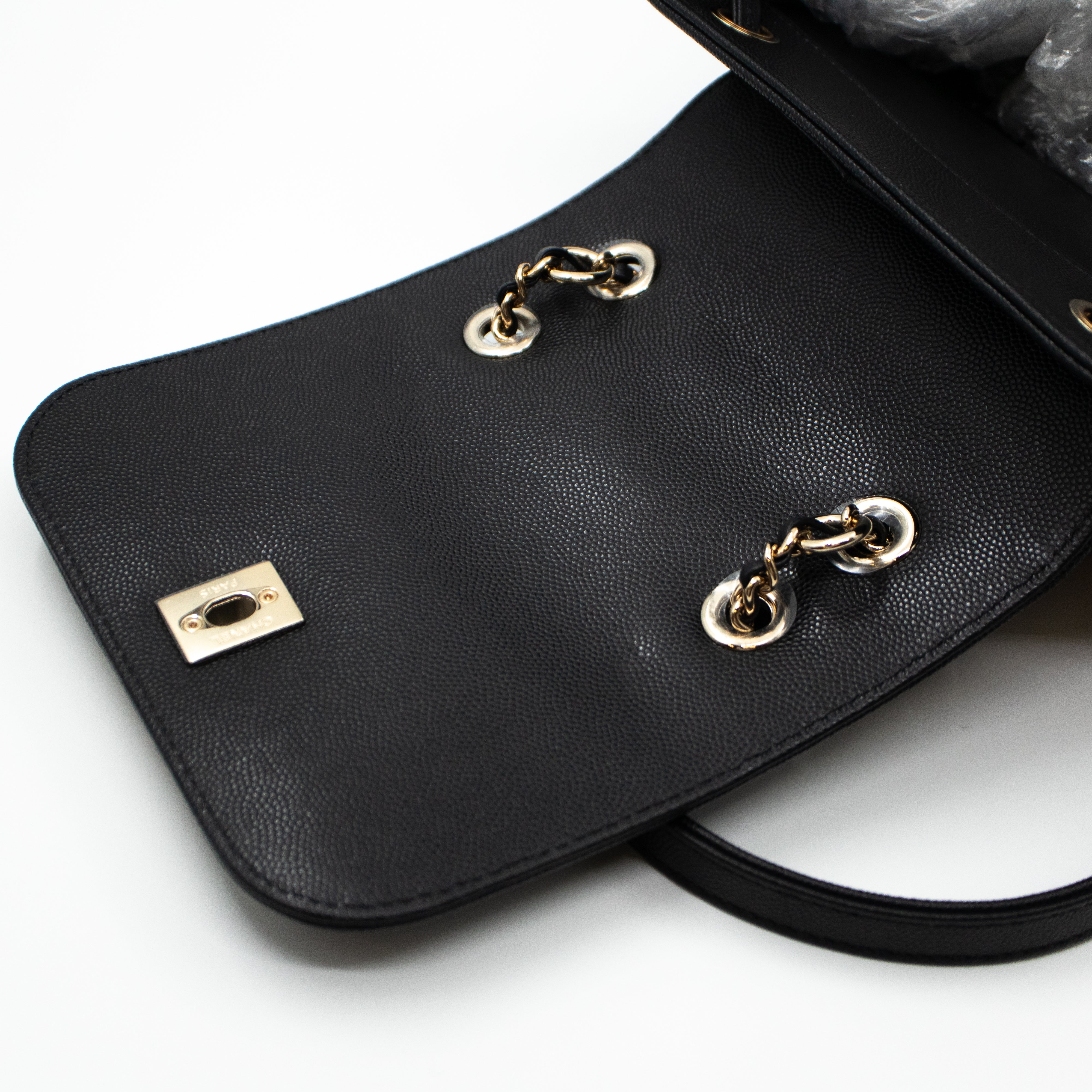 Business Affinity Backpack Small Black Caviar