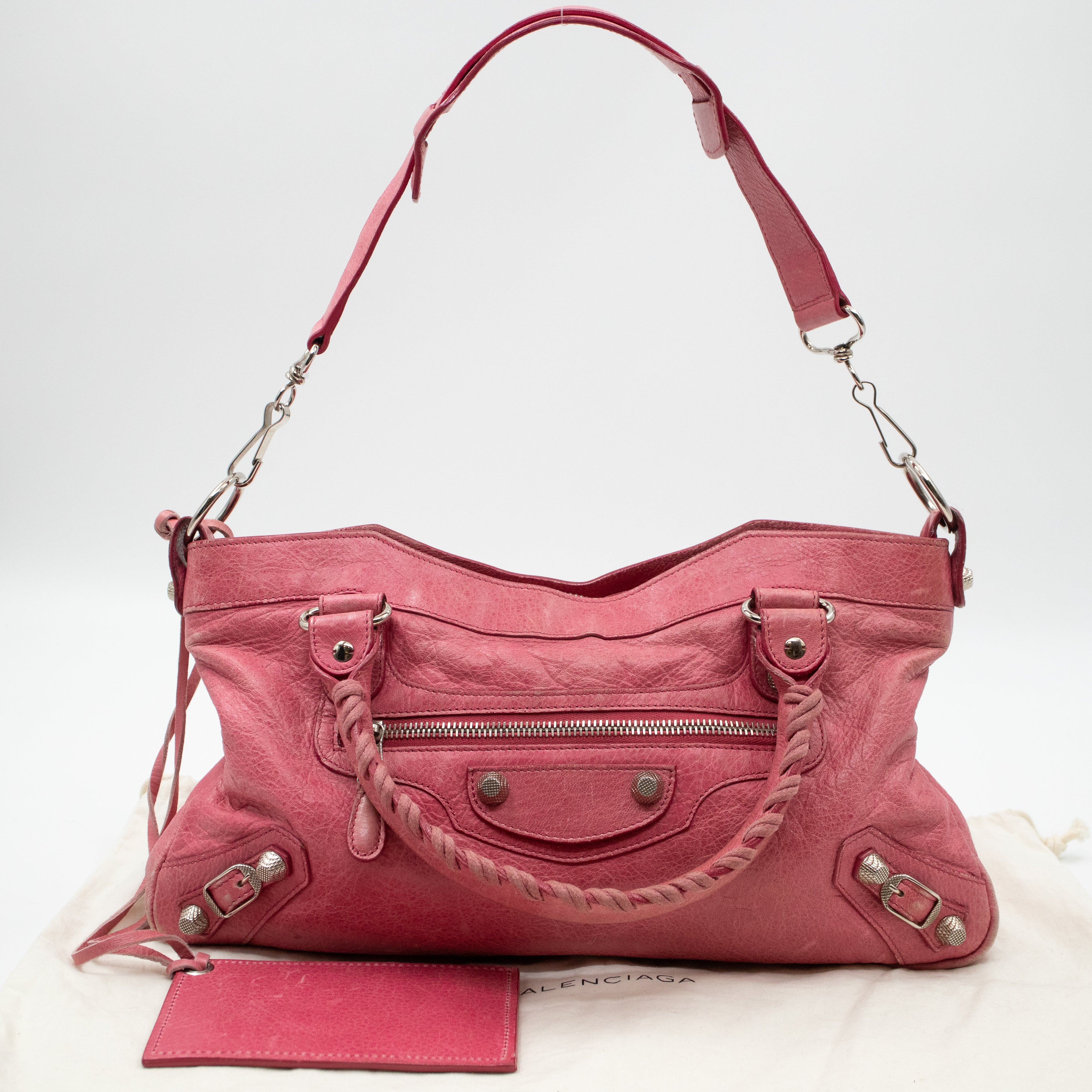 Classic First Pink Leather