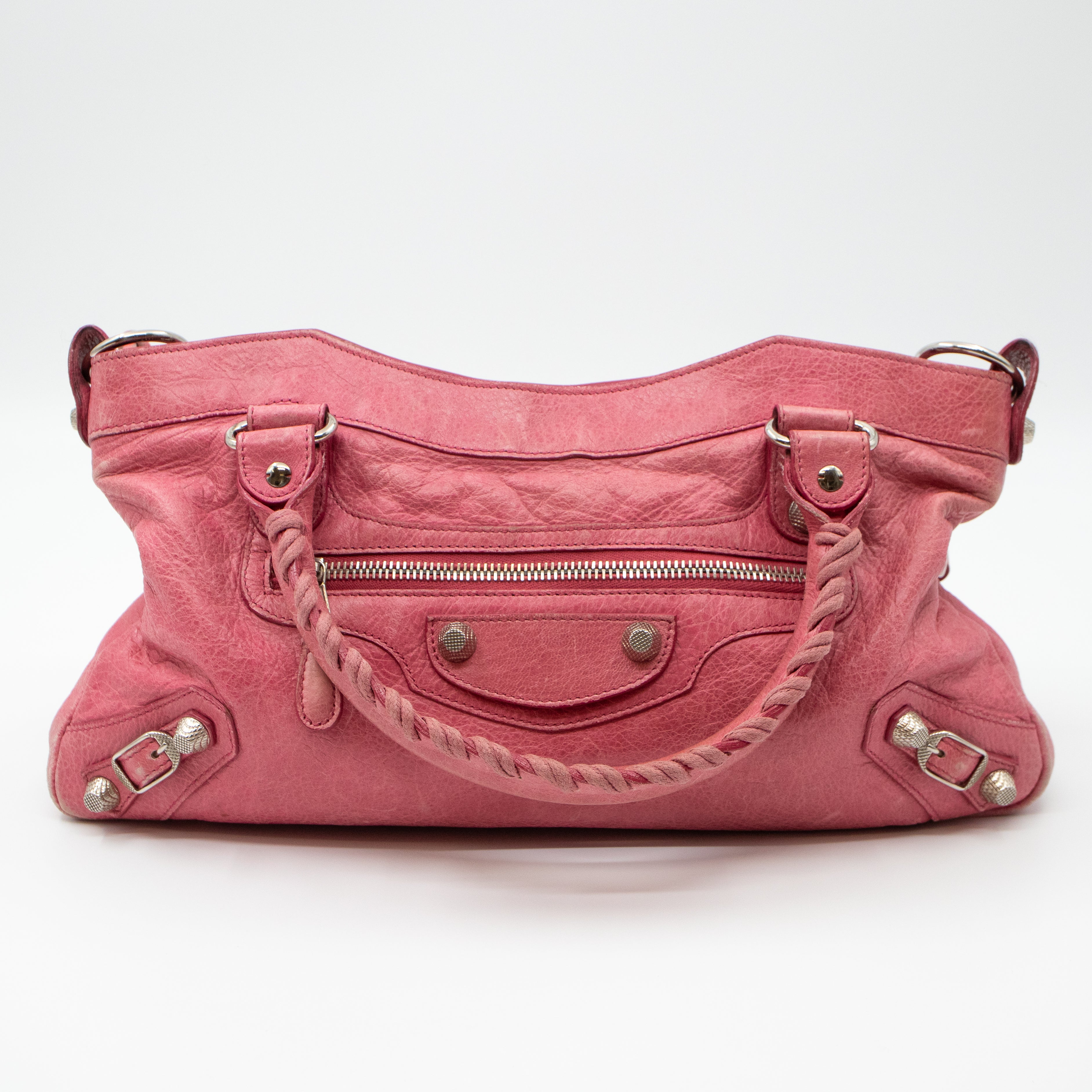 Classic First Pink Leather
