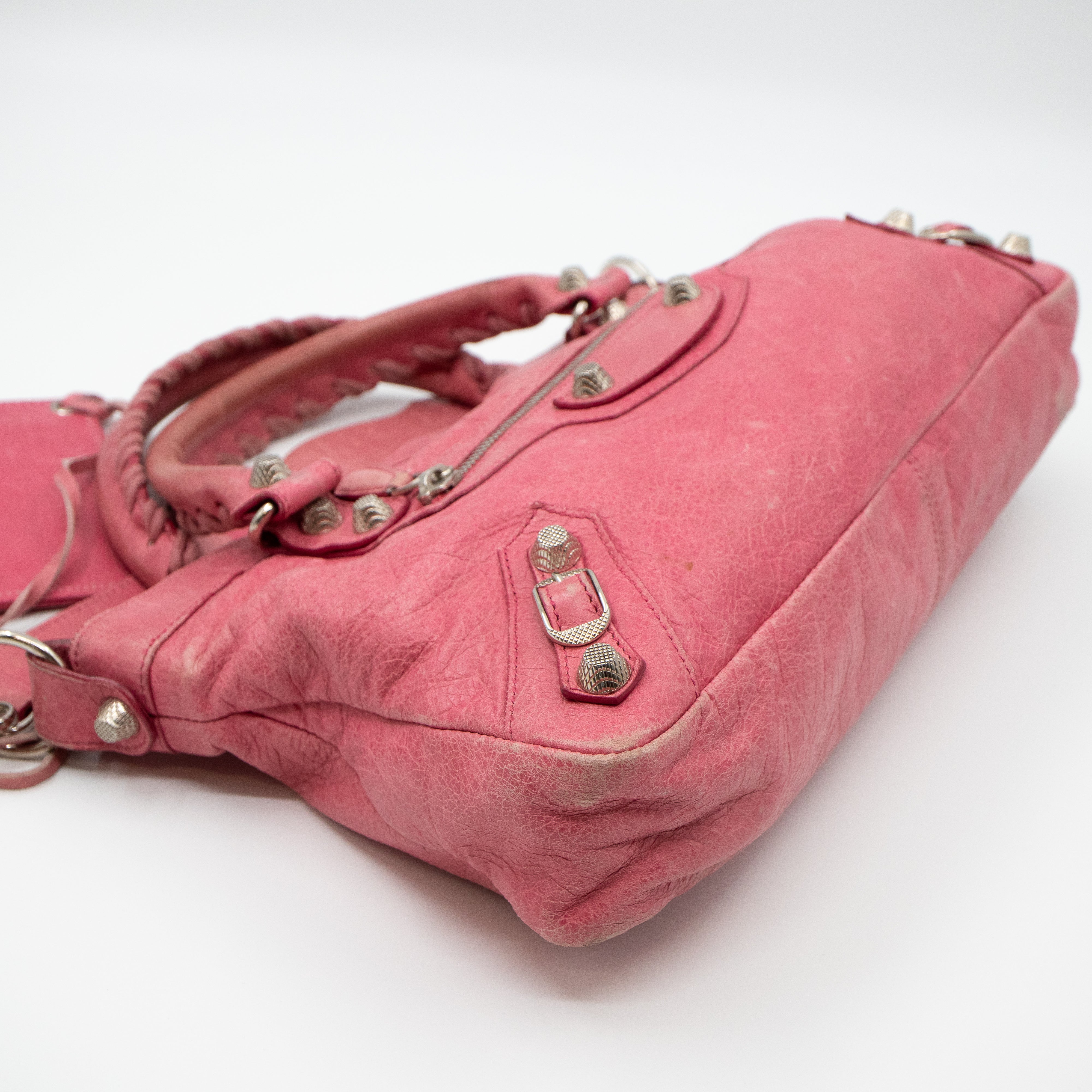Classic First Pink Leather