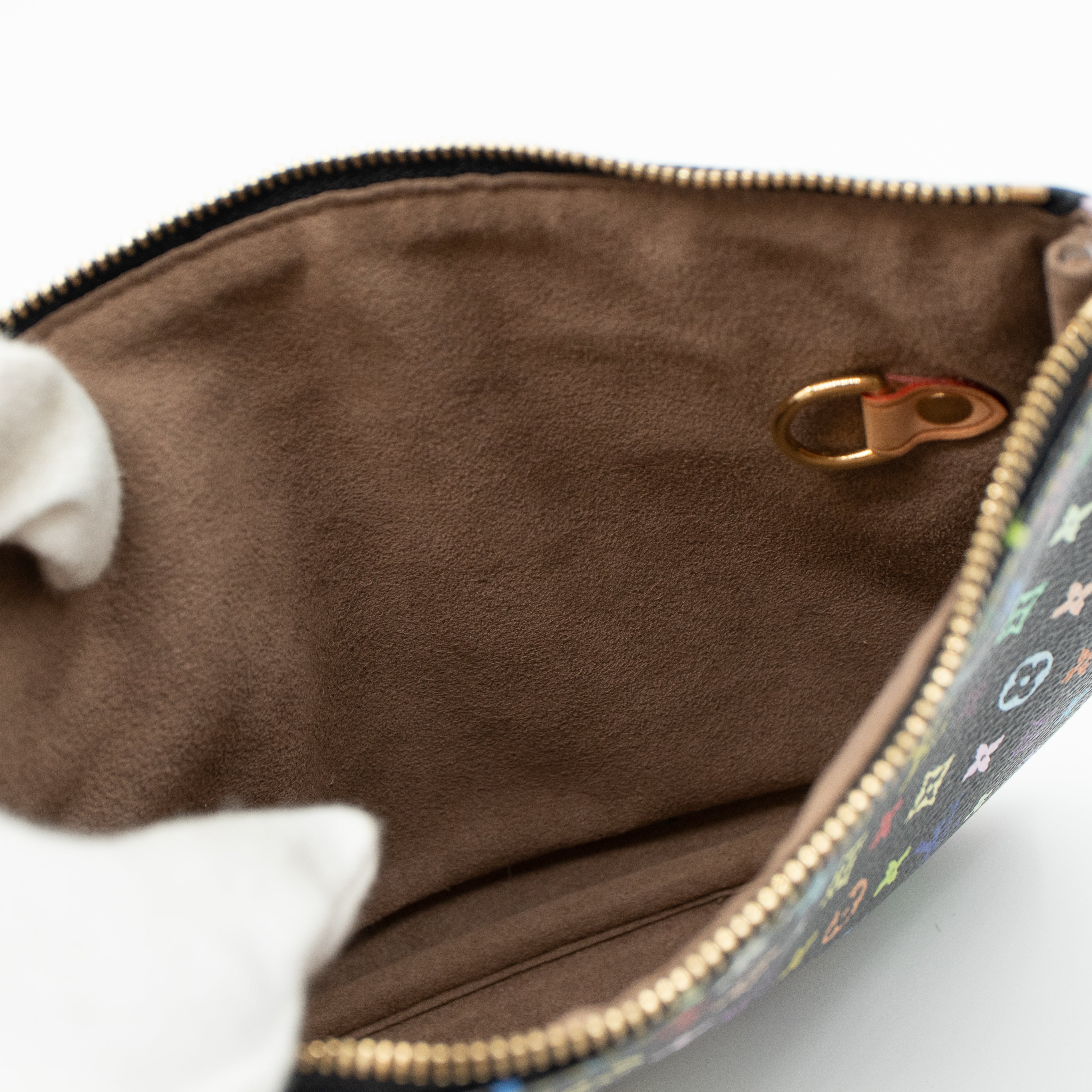 Pochette Plate GM Multicolore Black