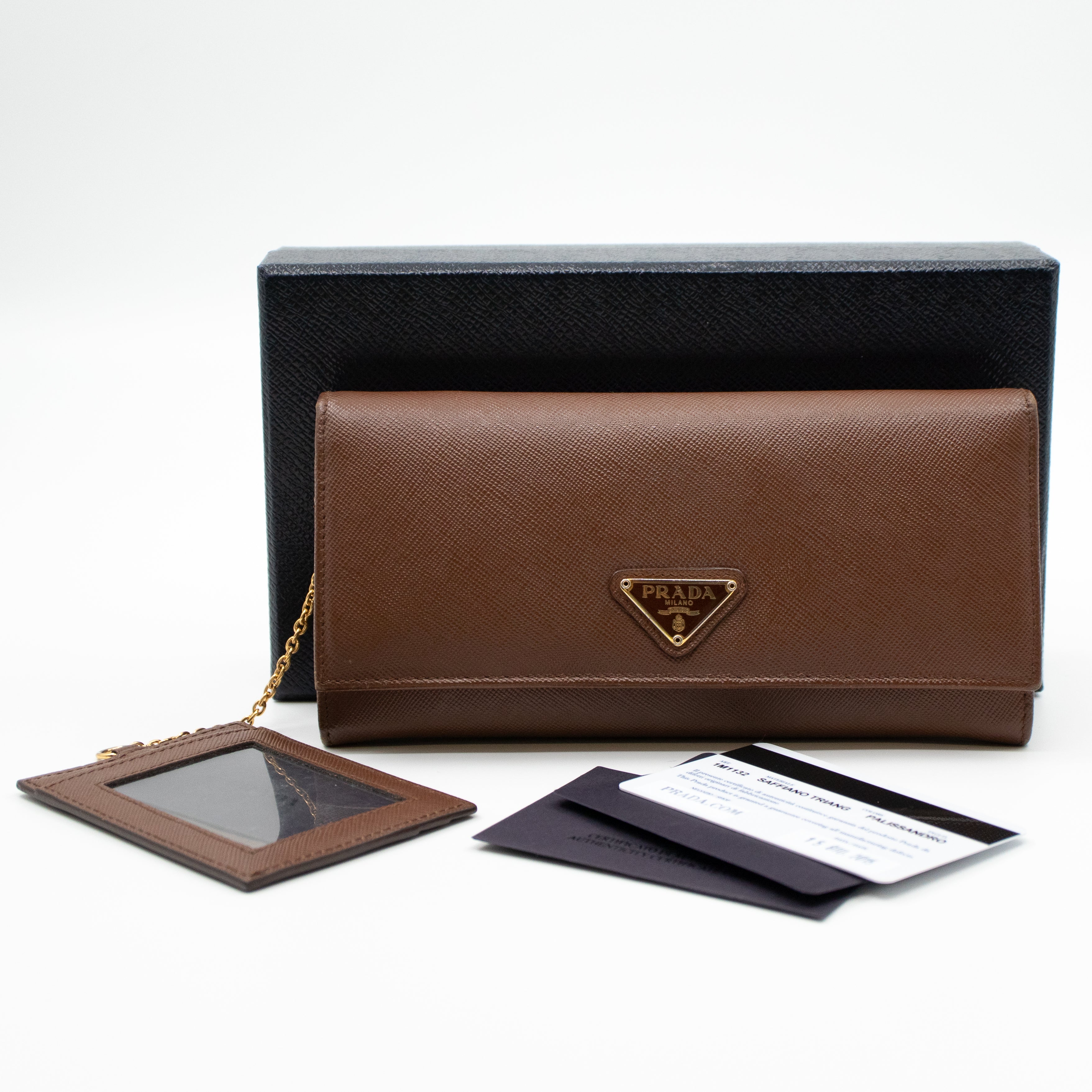 Long Wallet Palissandro Saffiano