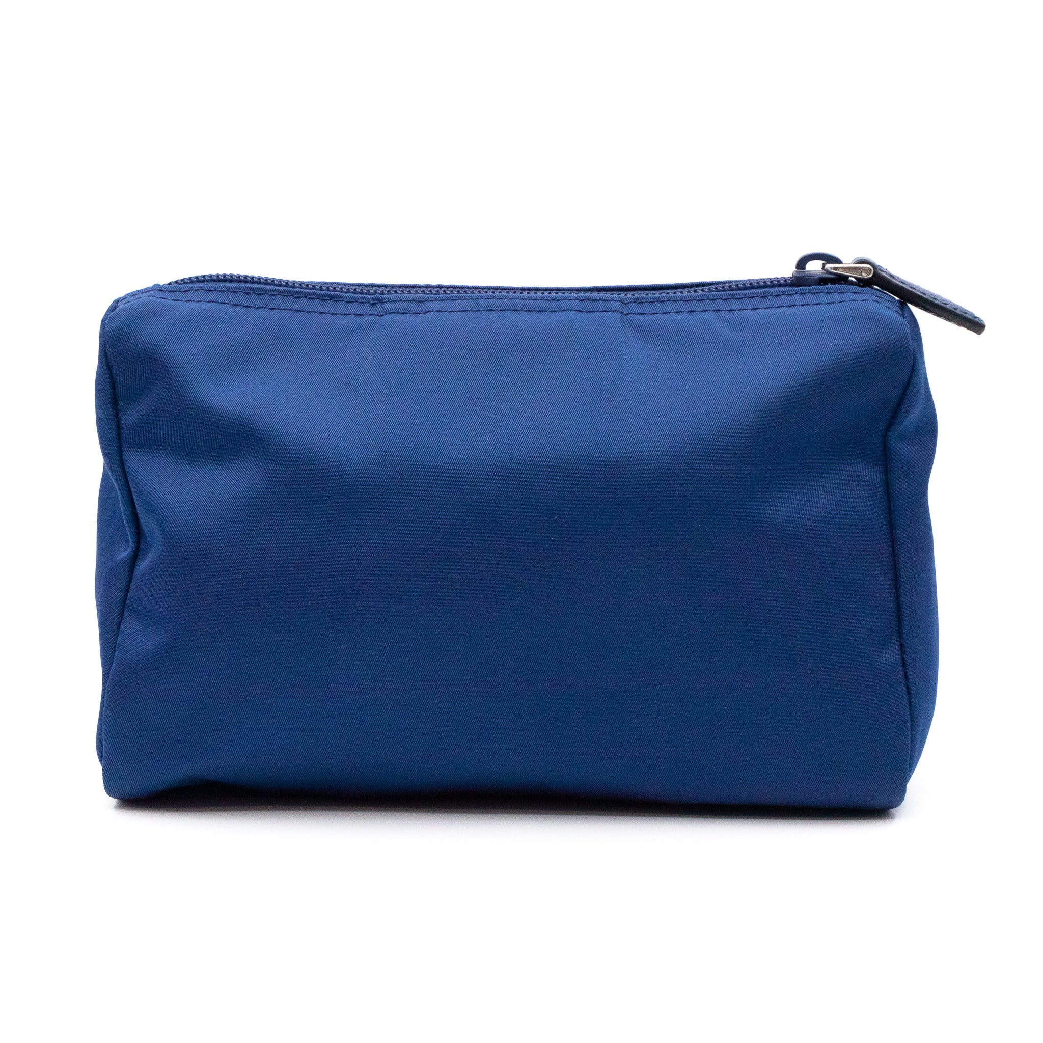 Toiletry Pouch Blue Nylon