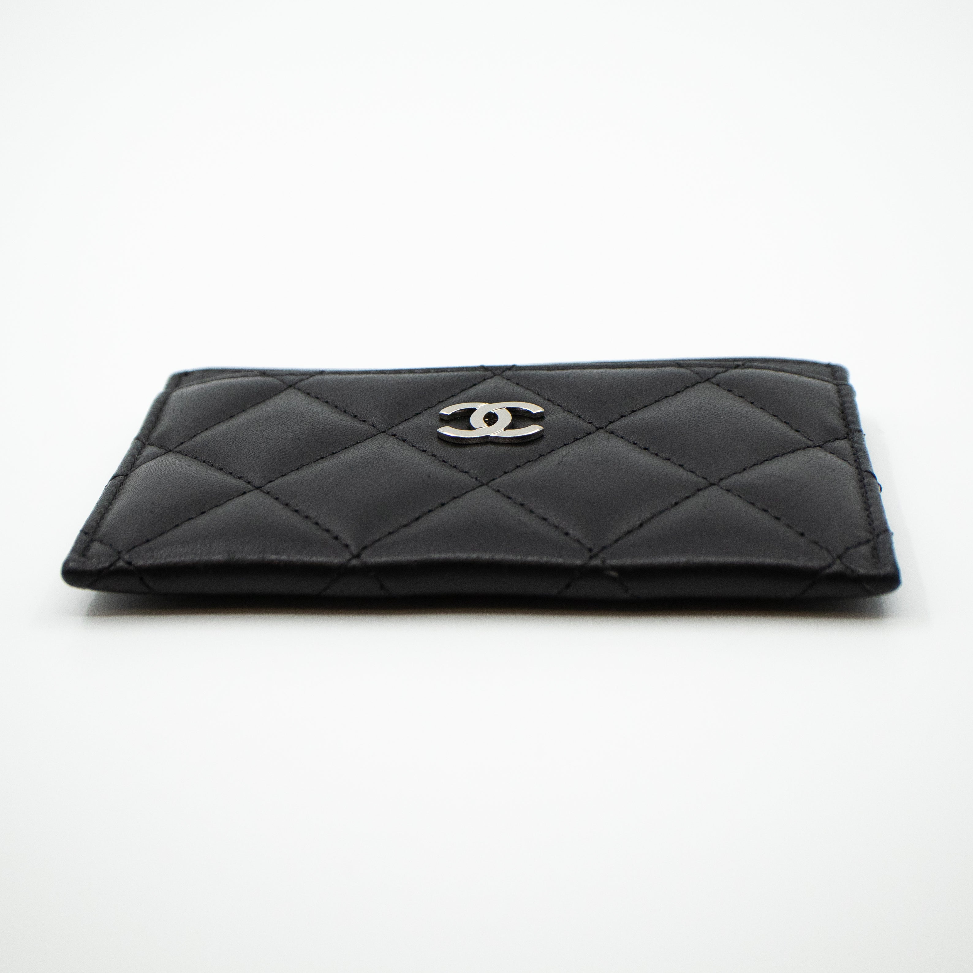 Classic Card Holder Black Leather