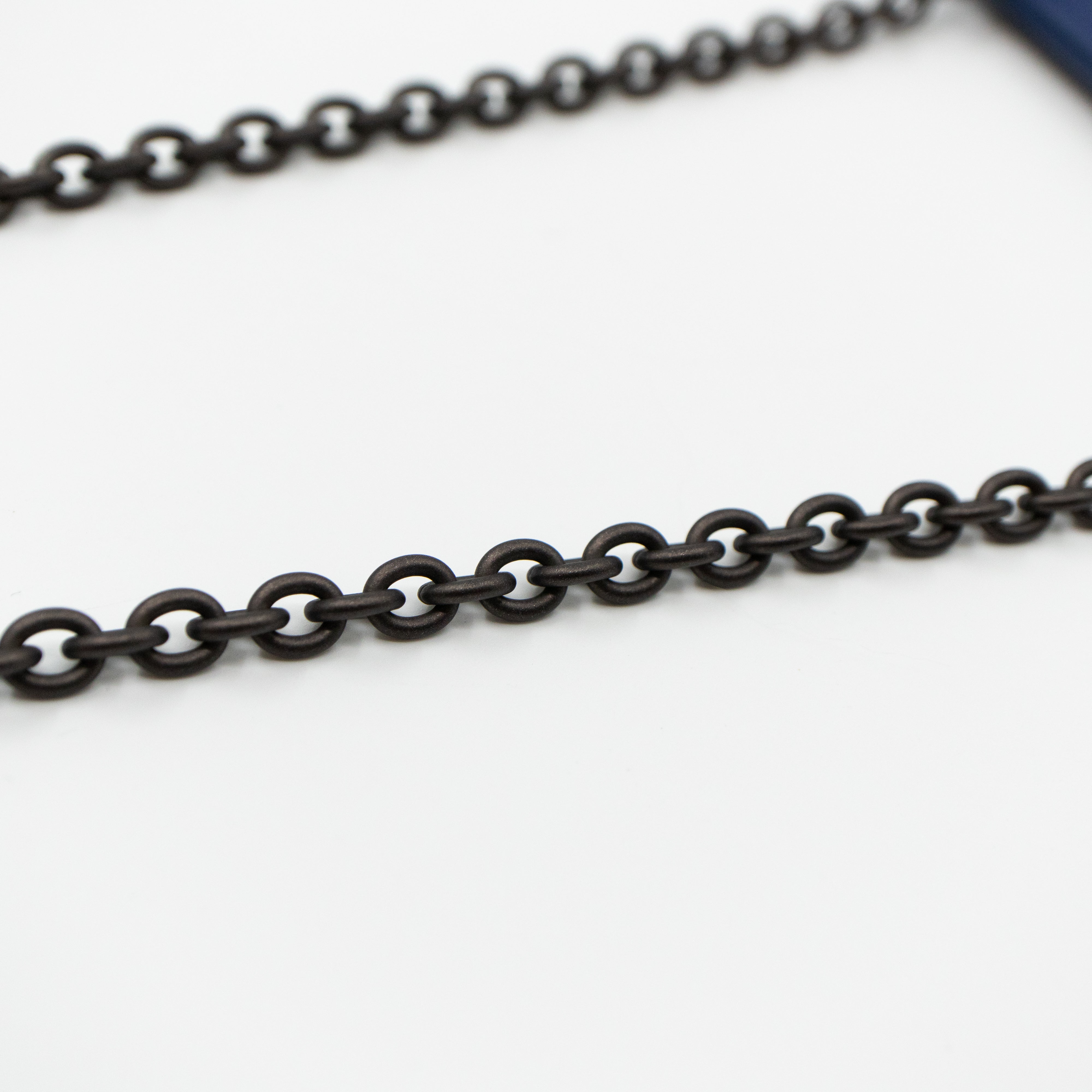 Wallet On Chain Blue Leather