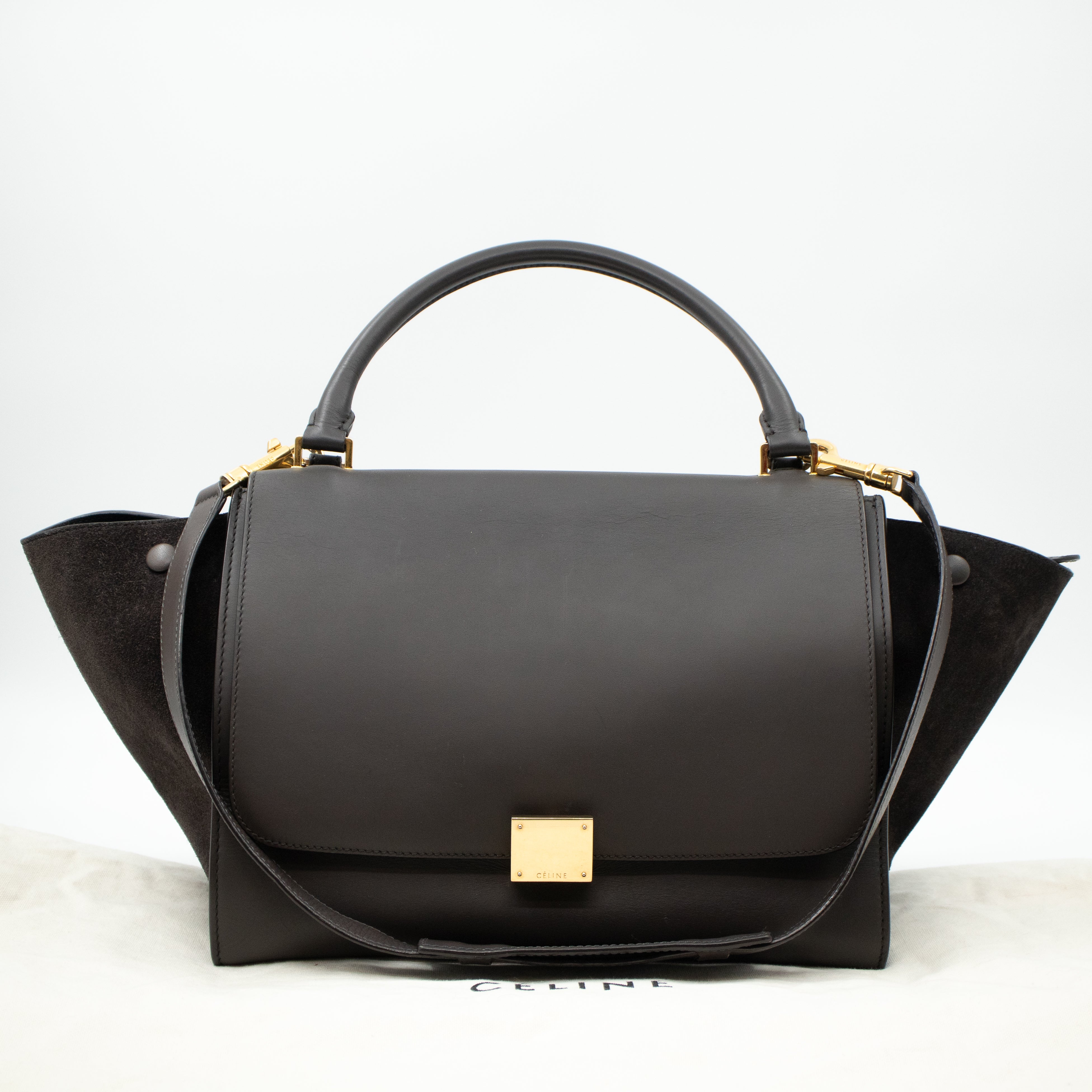 Trapeze Medium Brown & Black