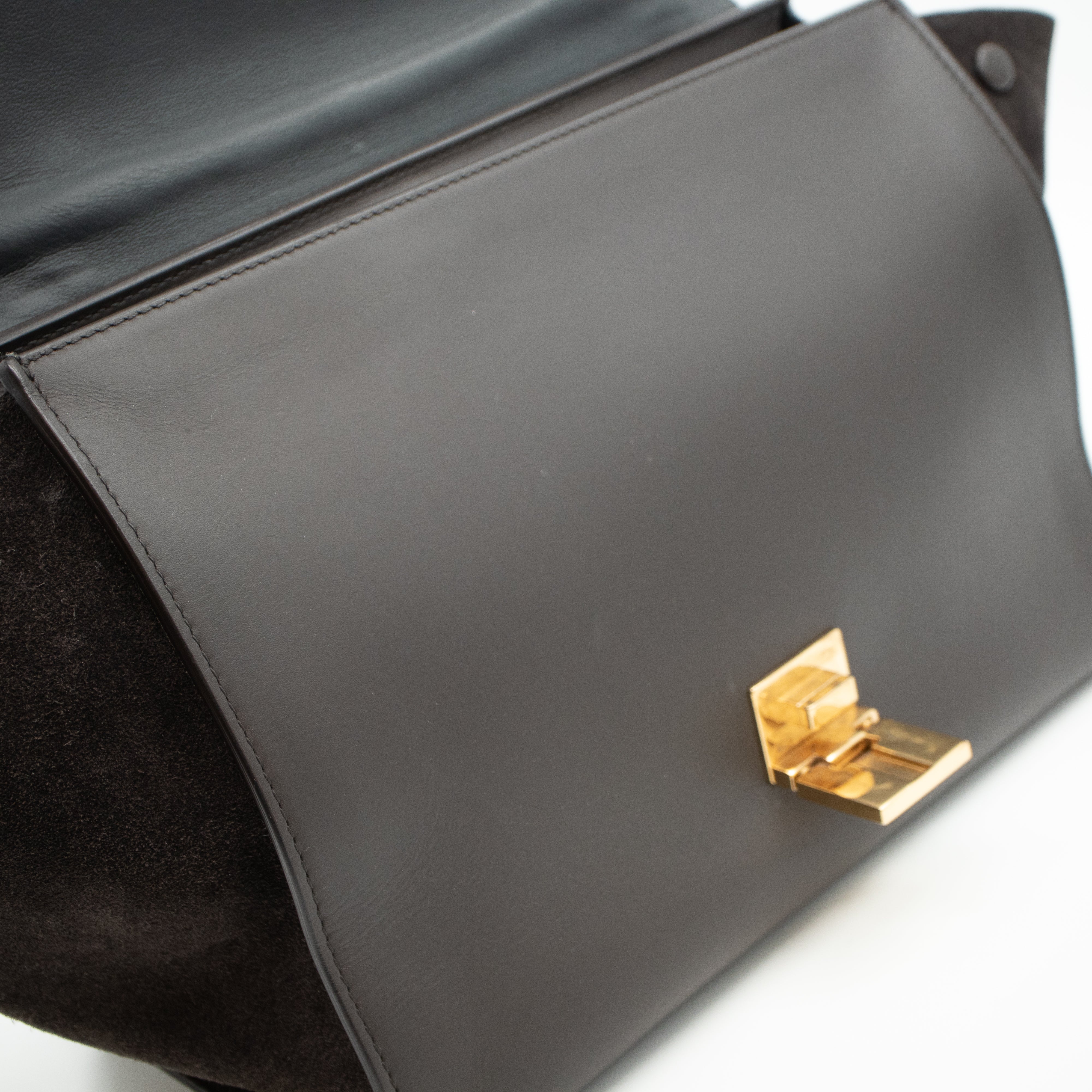 Trapeze Medium Brown & Black