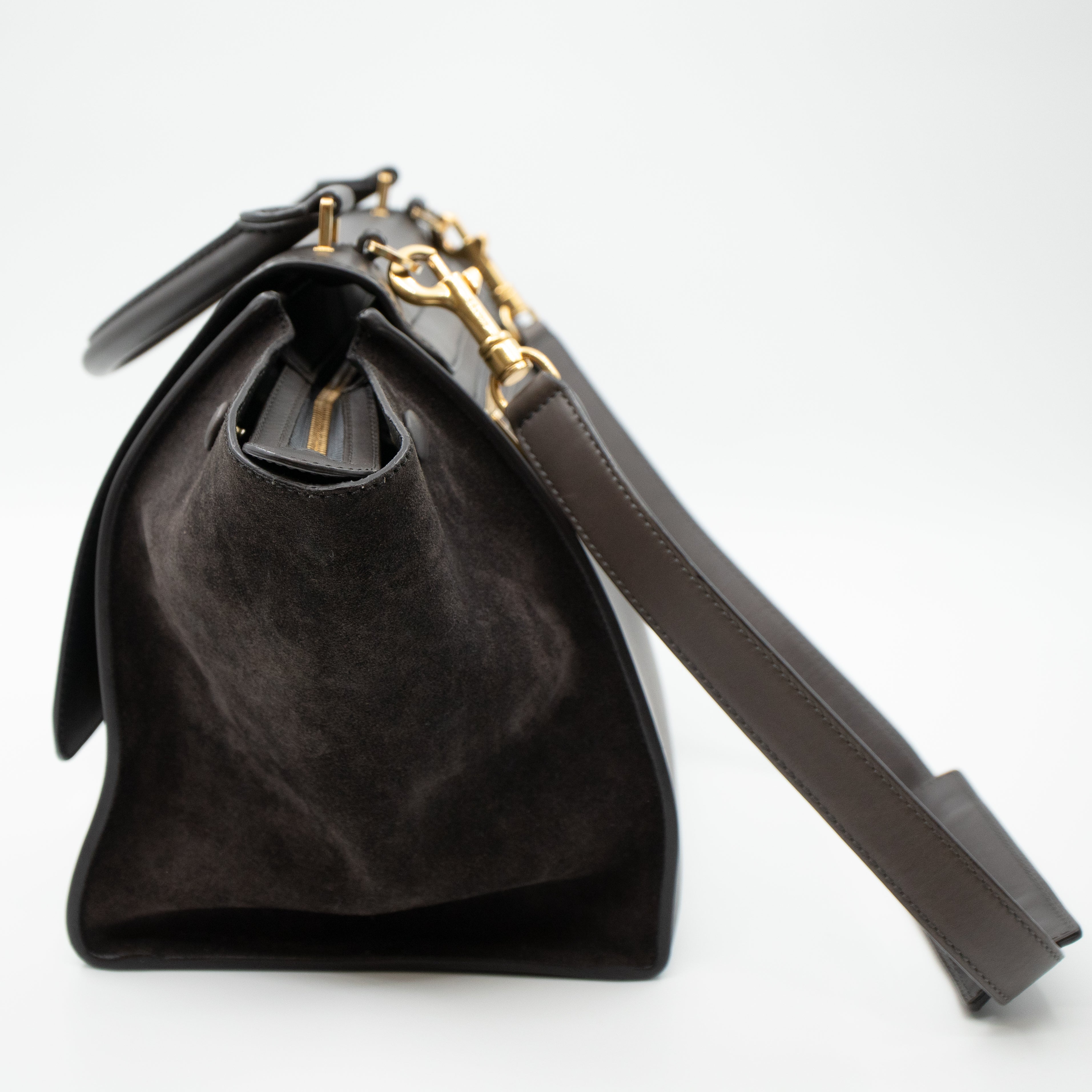 Trapeze Medium Brown & Black