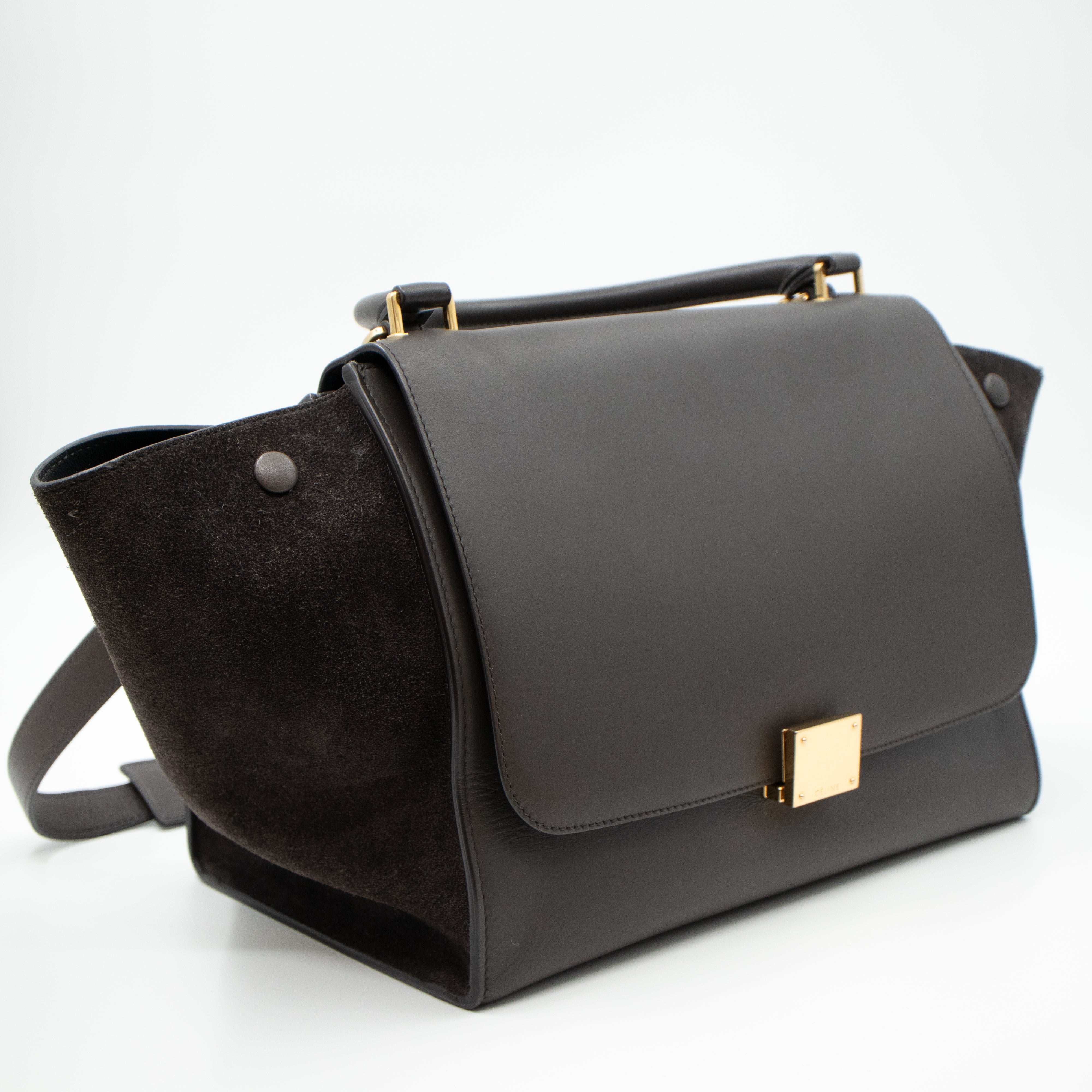 Trapeze Medium Brown & Black