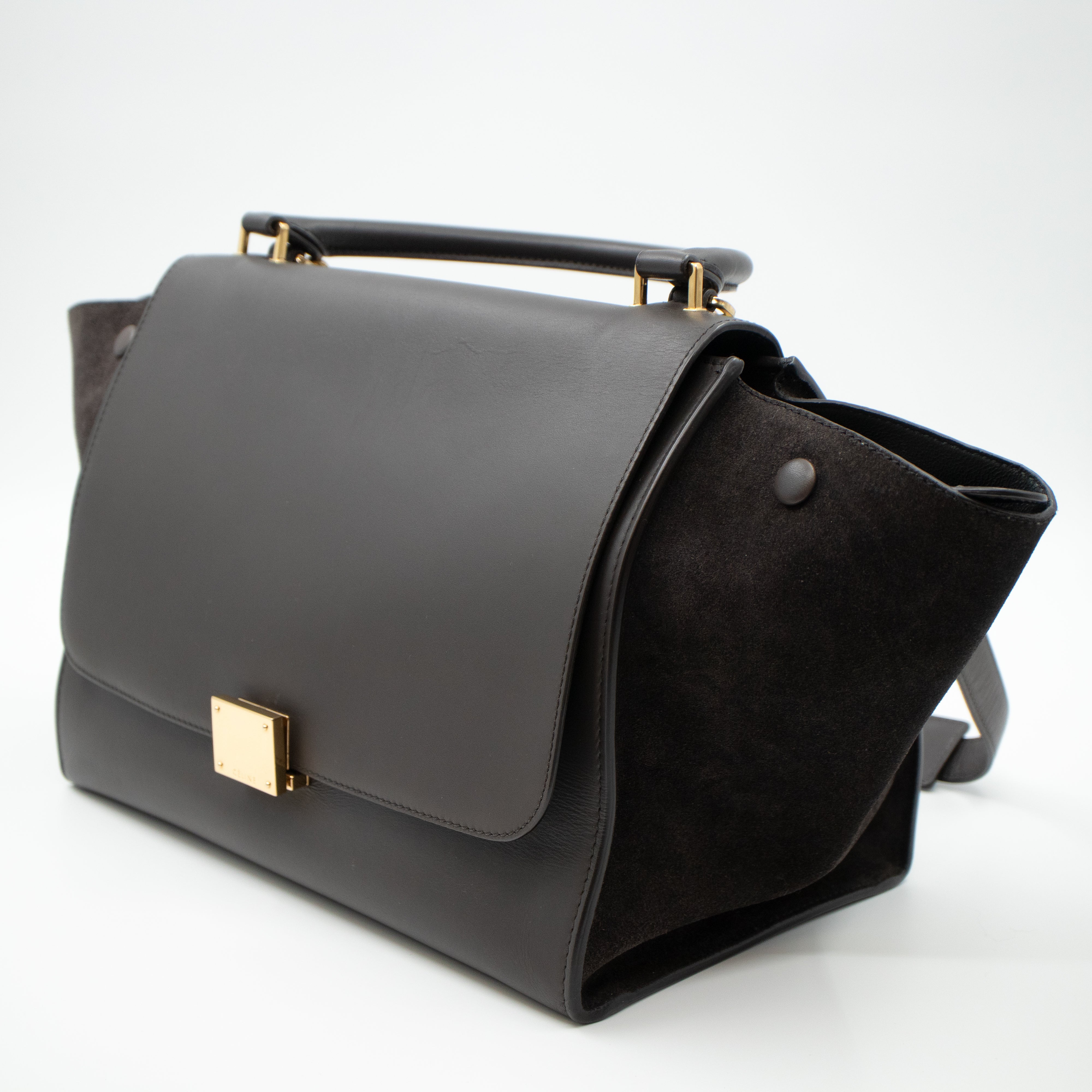 Trapeze Medium Brown & Black