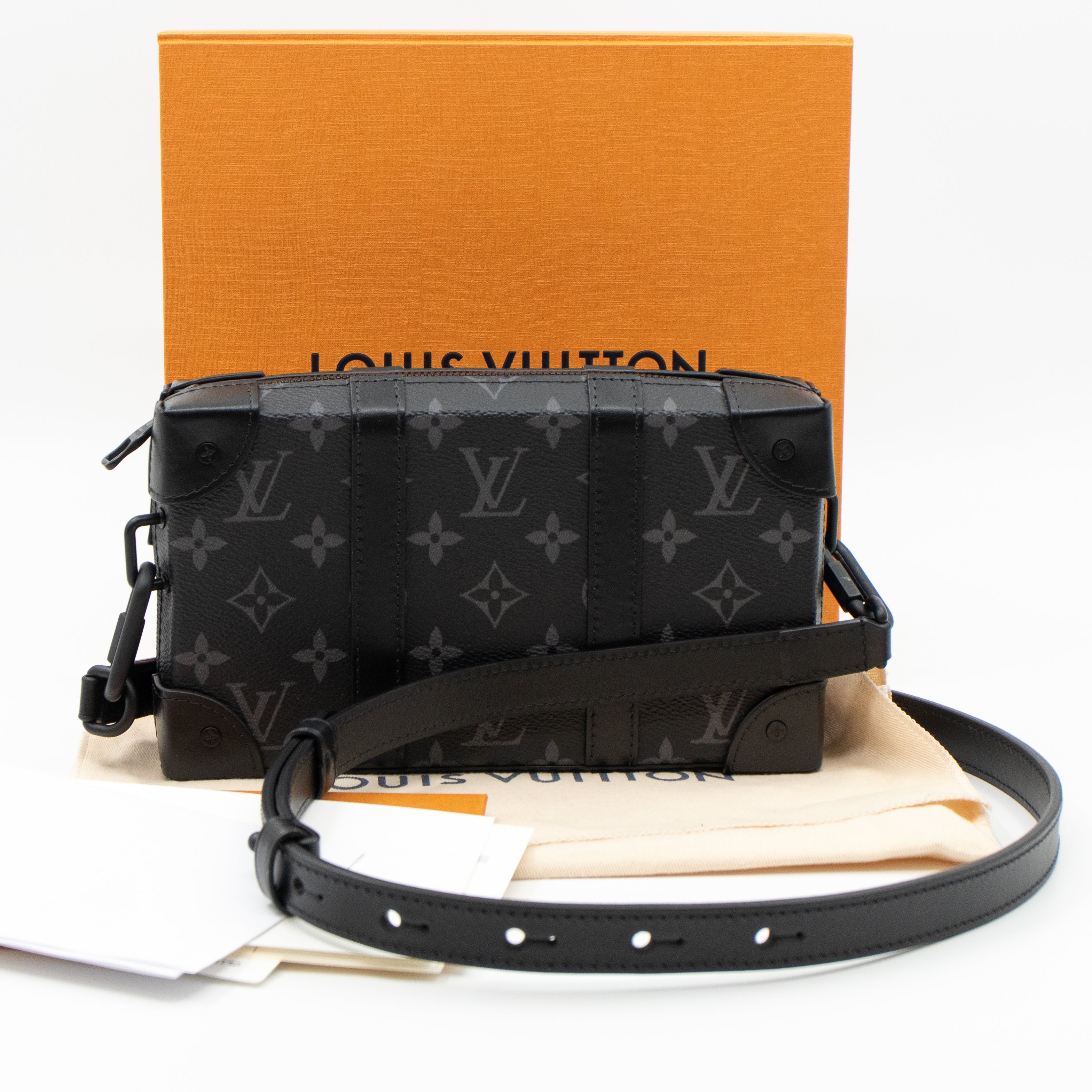 Louis Vuitton Monogram Eclipse Soft Trunk Wallet - Black Satchels, Bags -  LOU739731