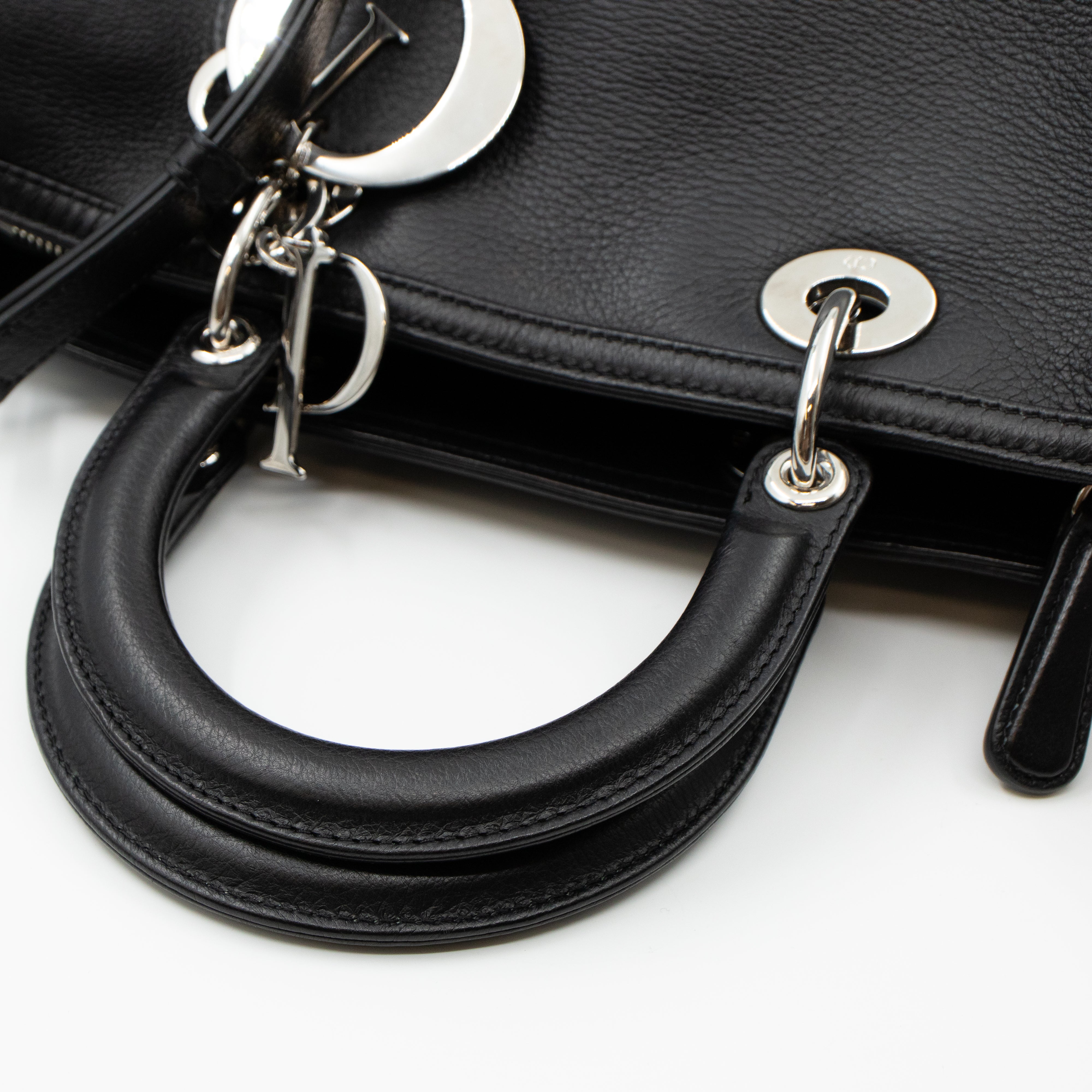 Granville Boston Bag Black Leather