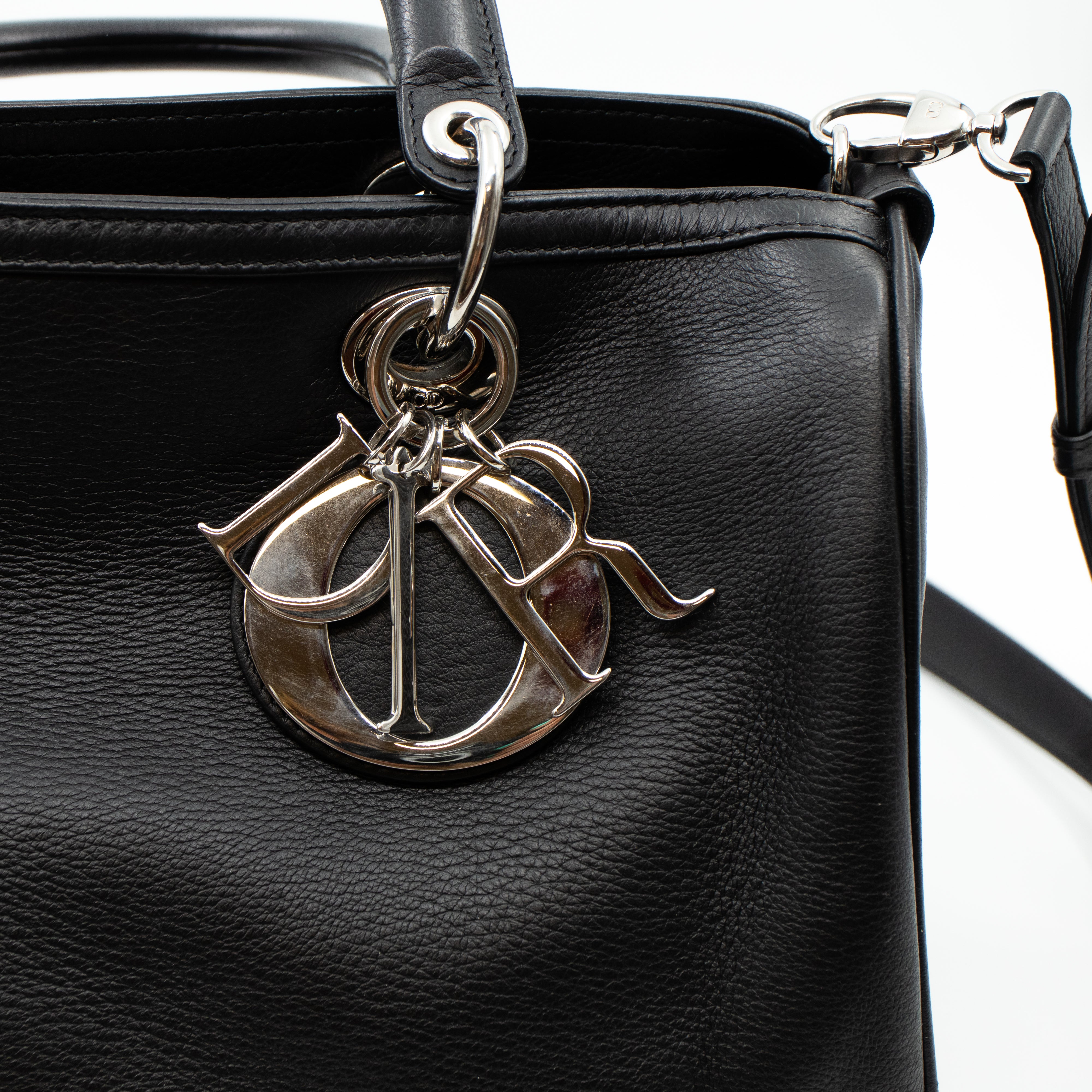 Granville Boston Bag Black Leather