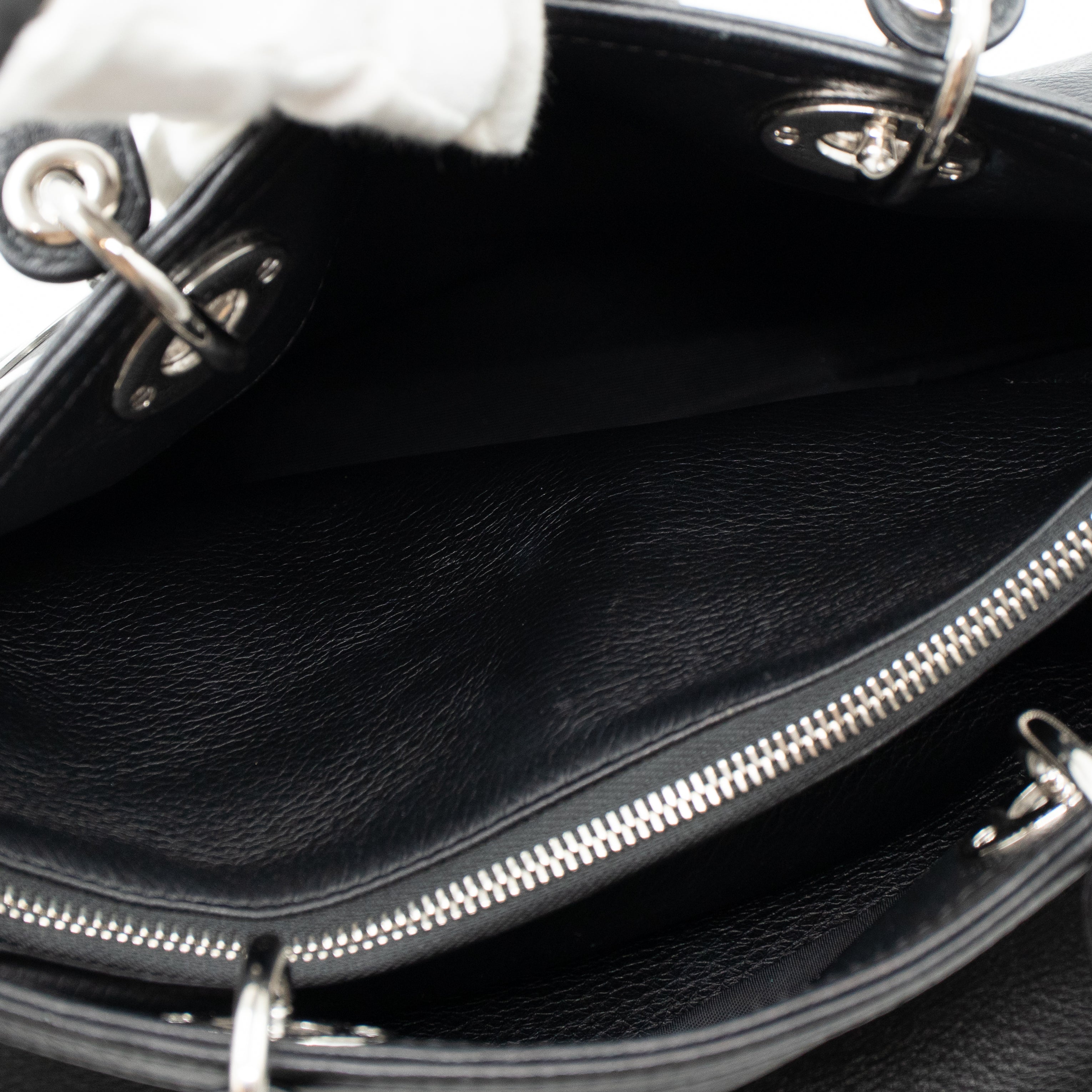 Granville Boston Bag Black Leather