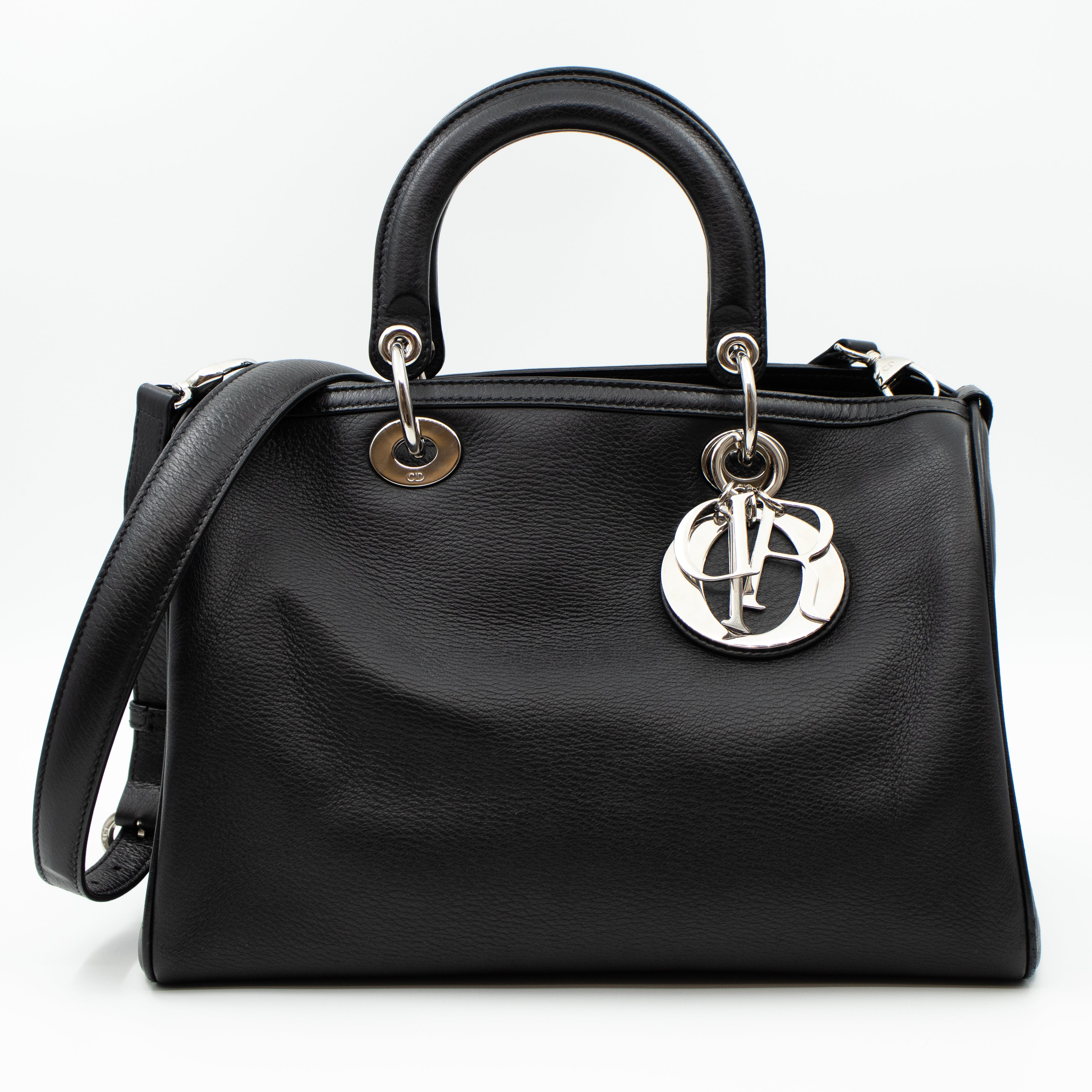 Granville Boston Bag Black Leather