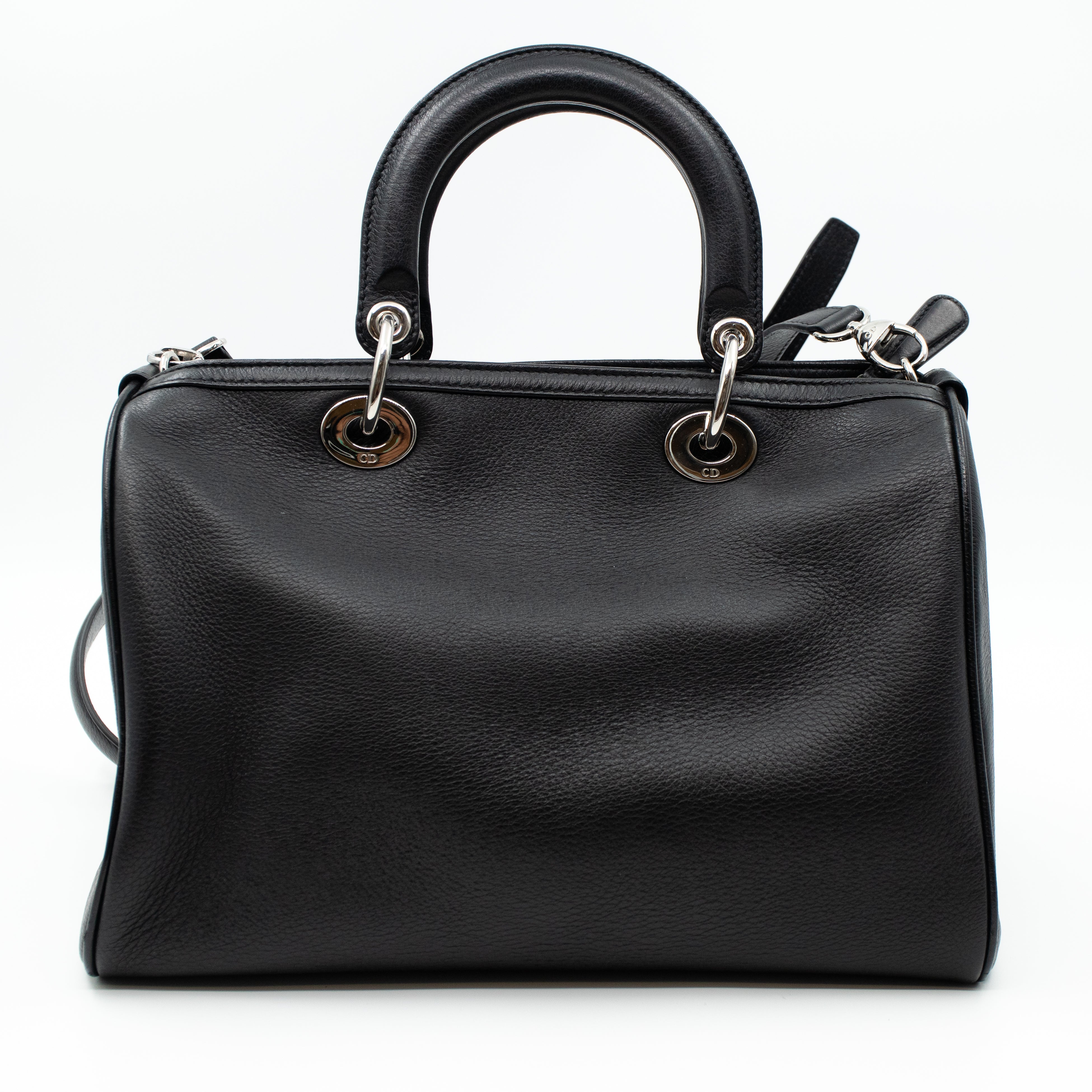 Granville Boston Bag Black Leather