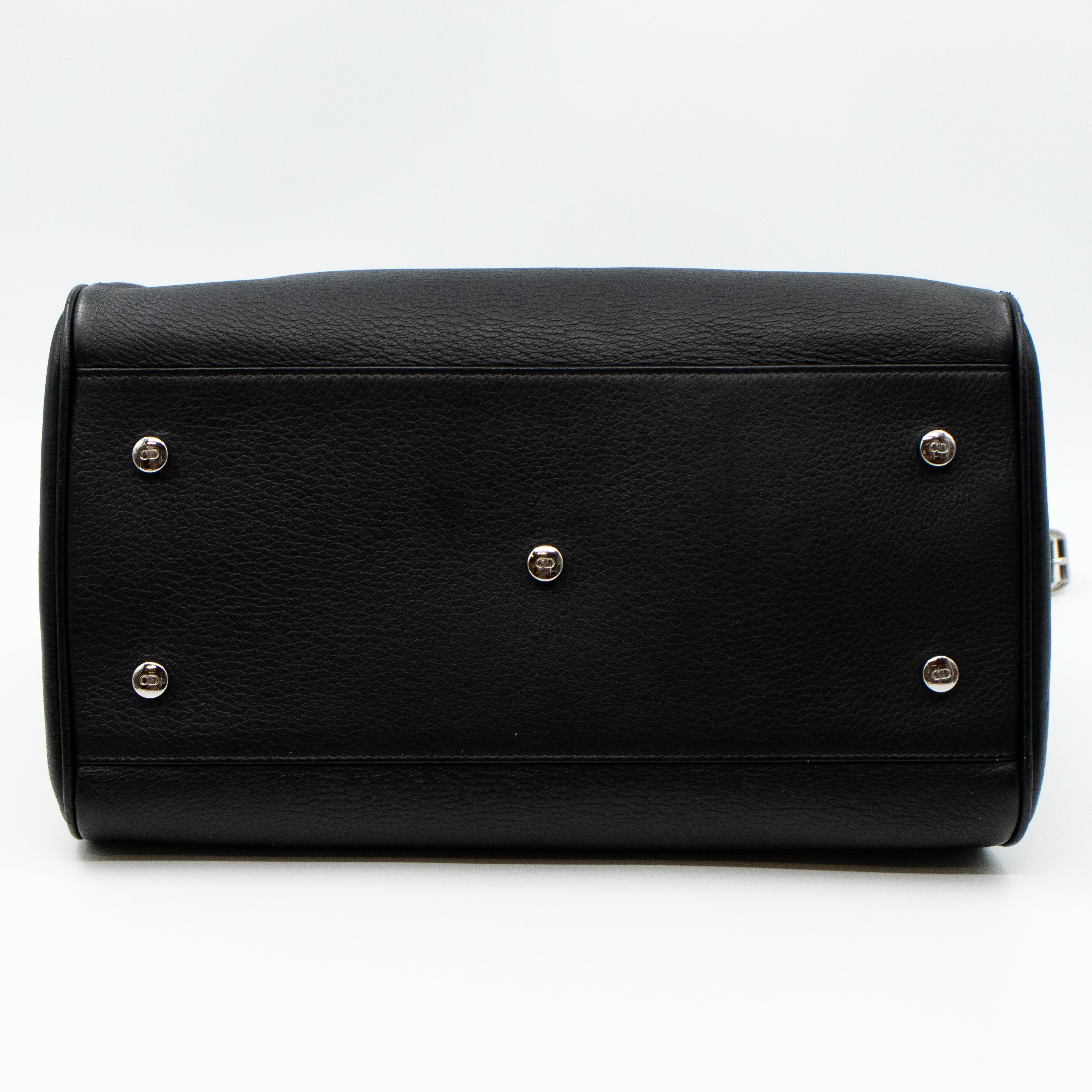 Granville Boston Bag Black Leather