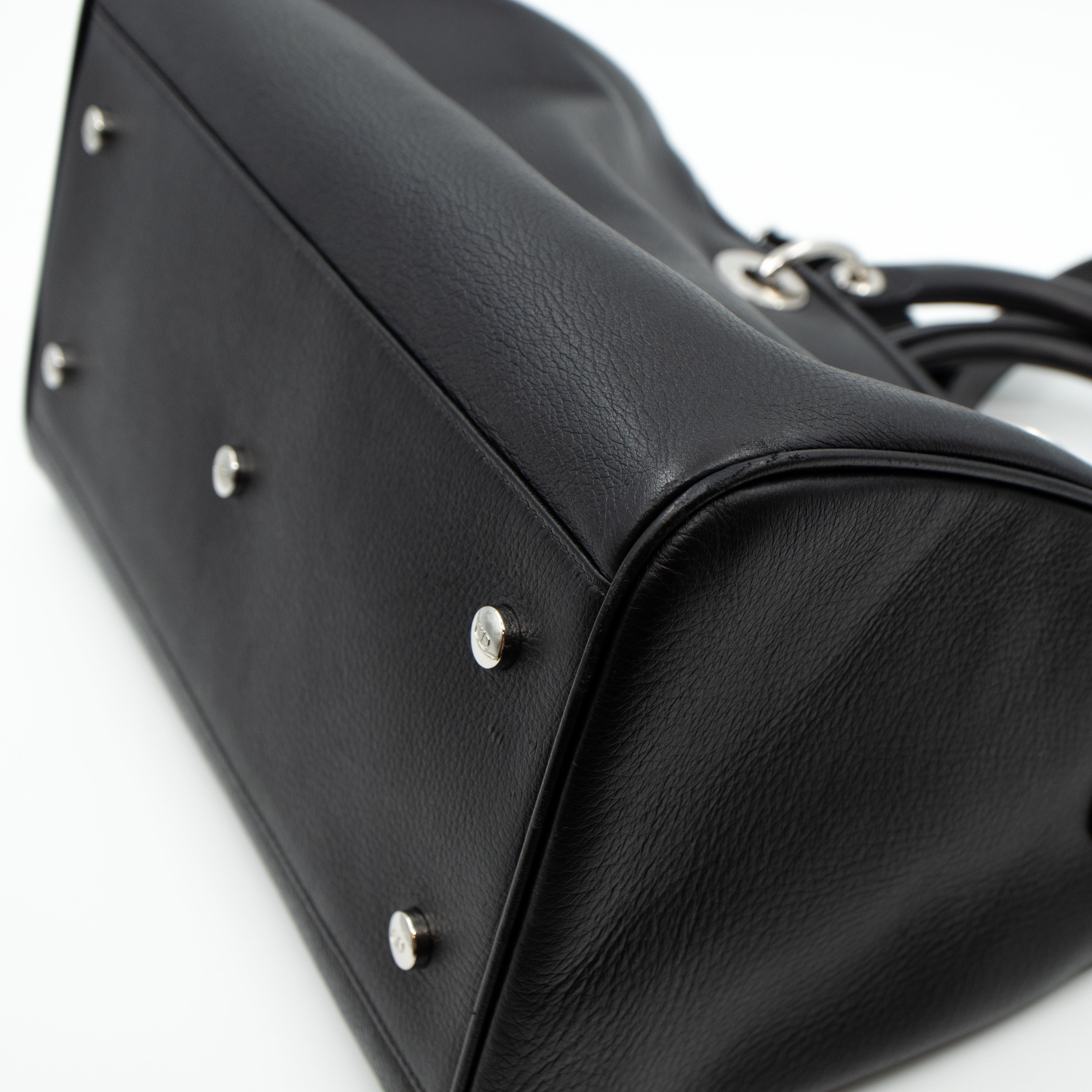 Granville Boston Bag Black Leather