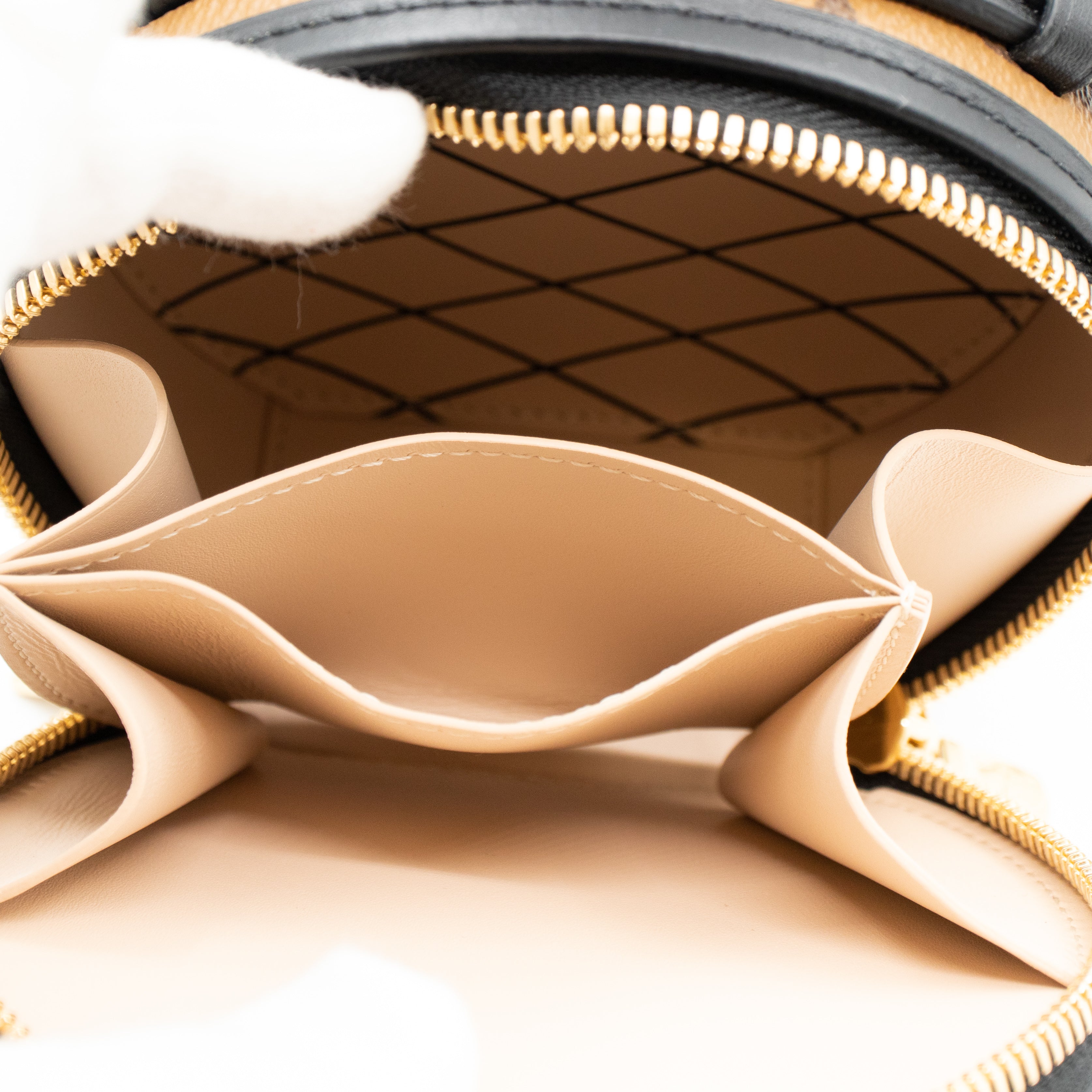 Mini Boîte Chapeau Monogram Reverse