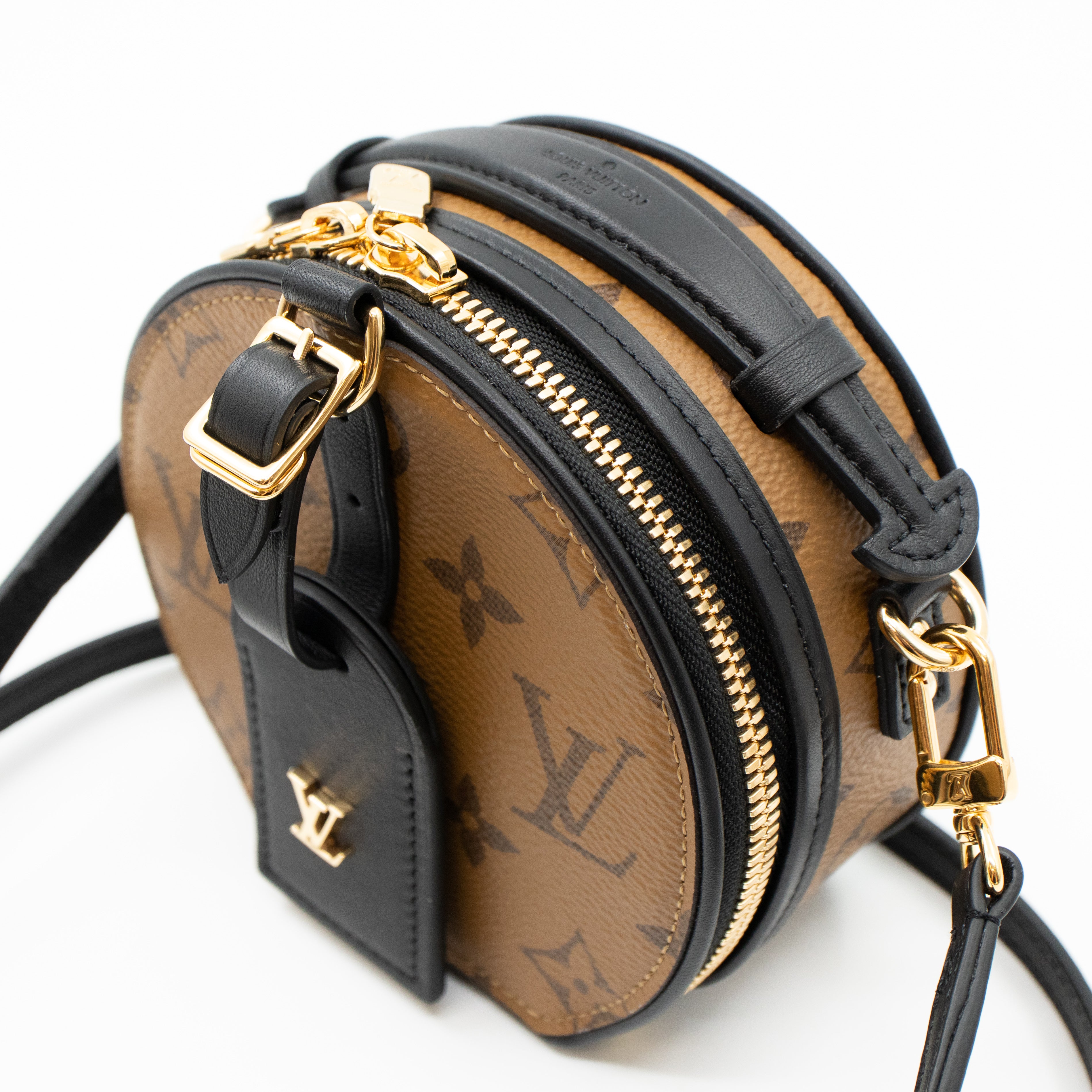 Mini Boîte Chapeau Monogram Reverse