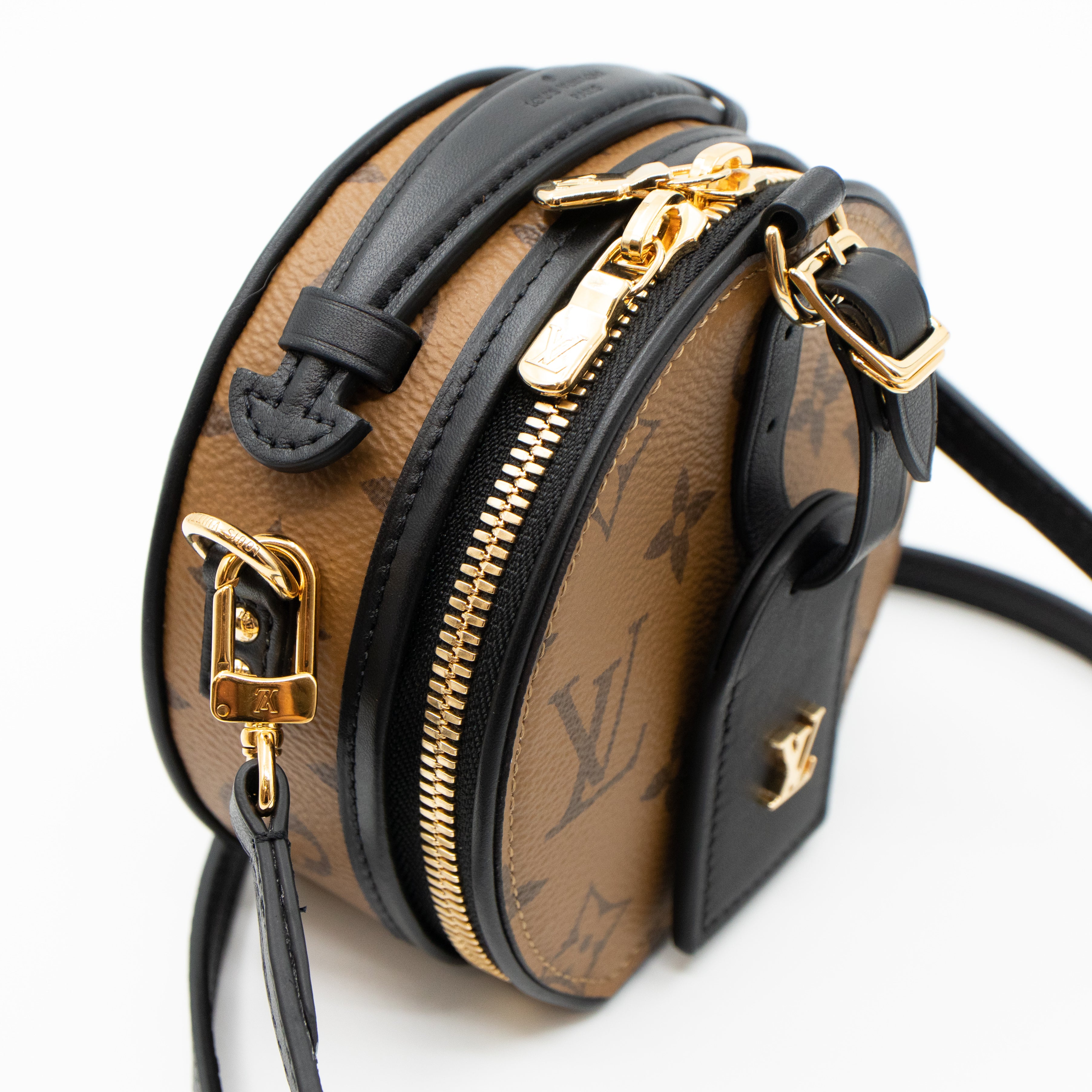 Mini Boîte Chapeau Monogram Reverse