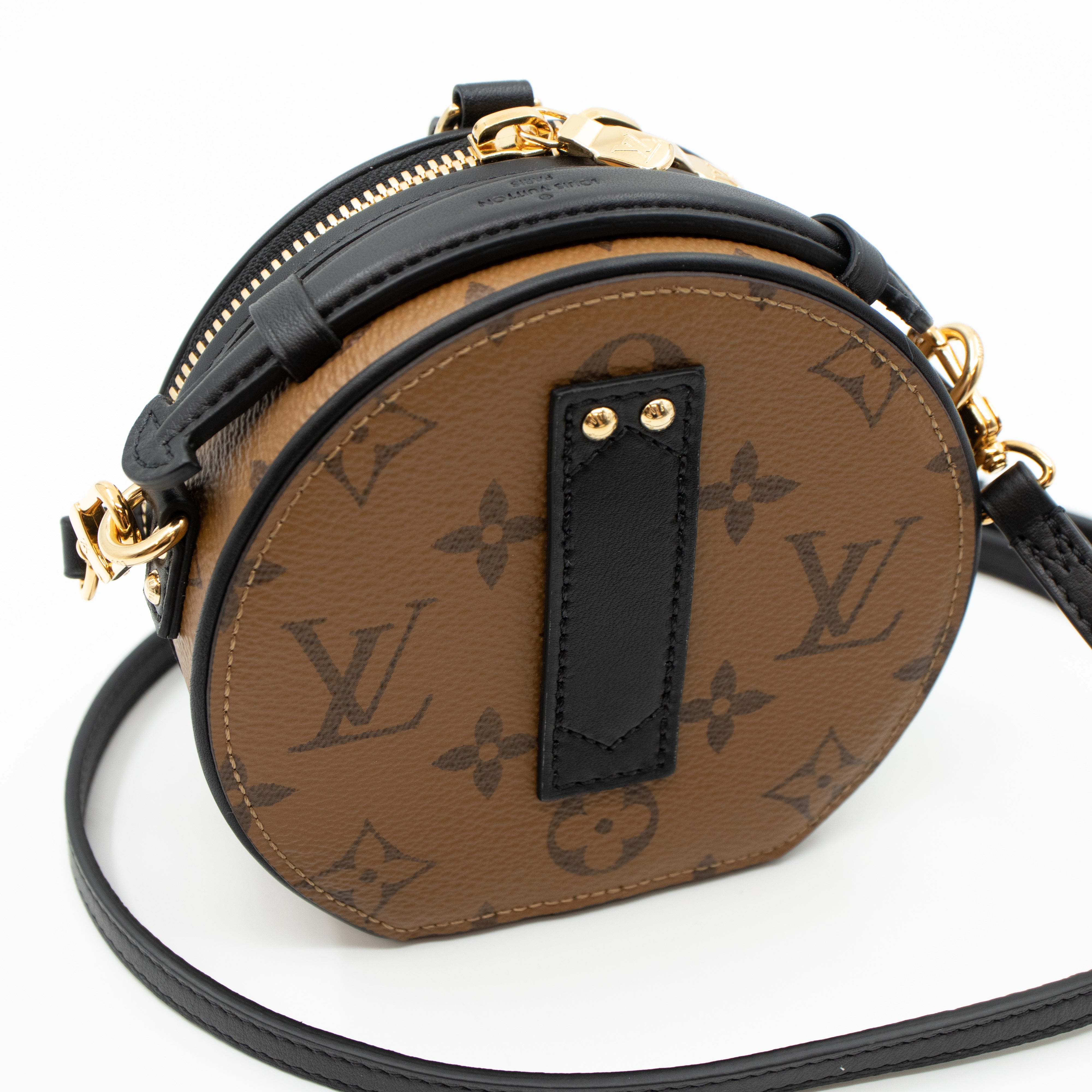 Mini Boîte Chapeau Monogram Reverse