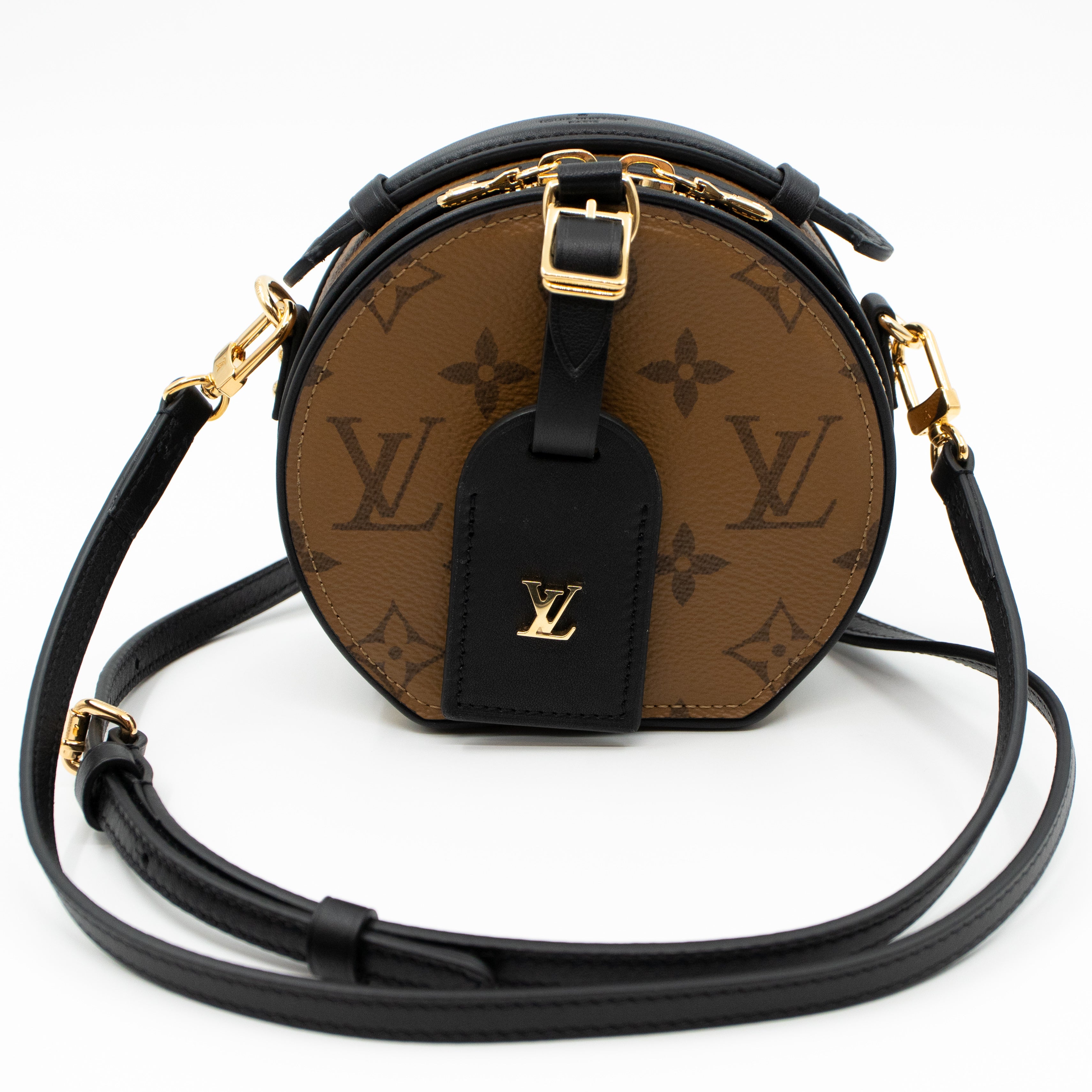 Mini Boîte Chapeau Monogram Reverse