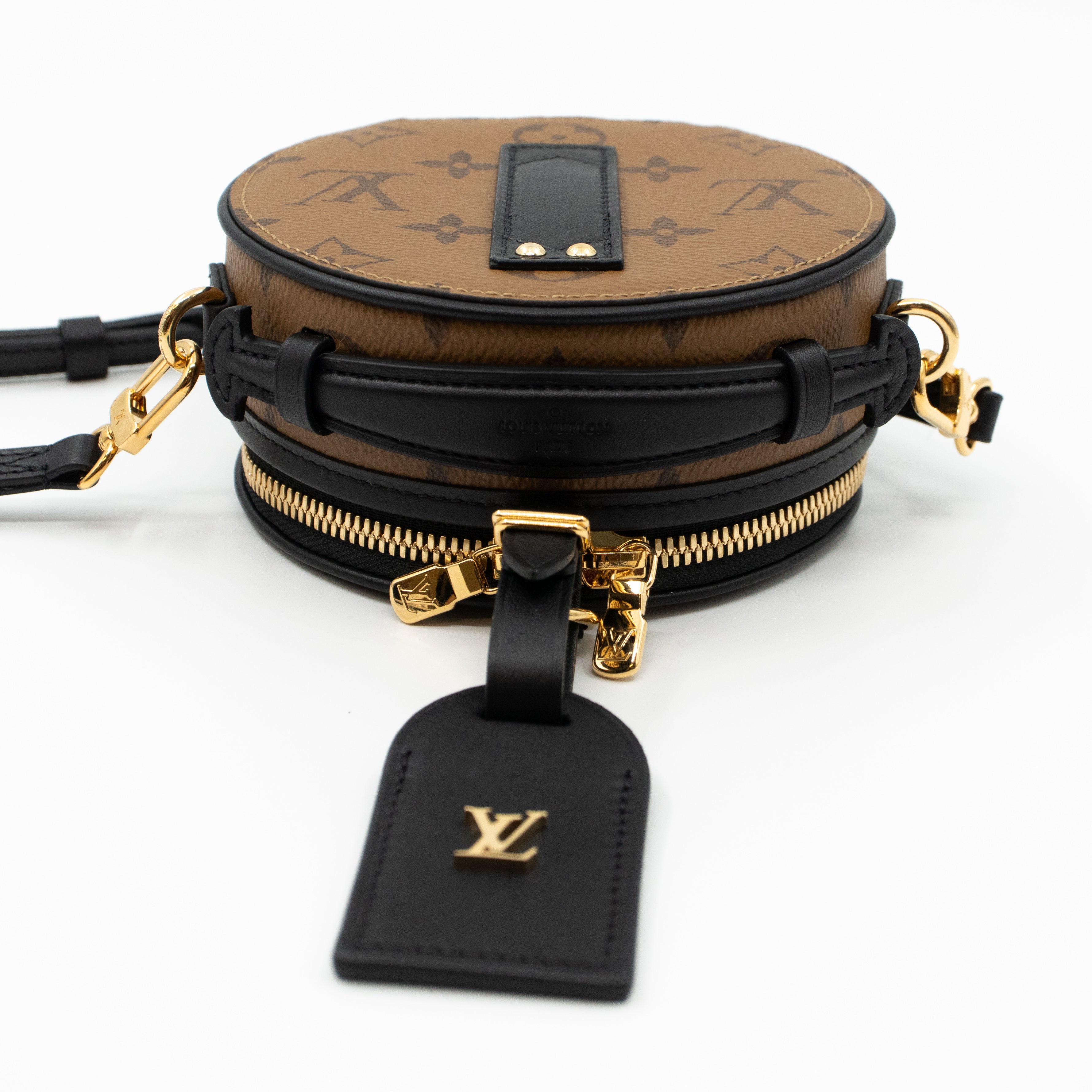 Mini Boîte Chapeau Monogram Reverse