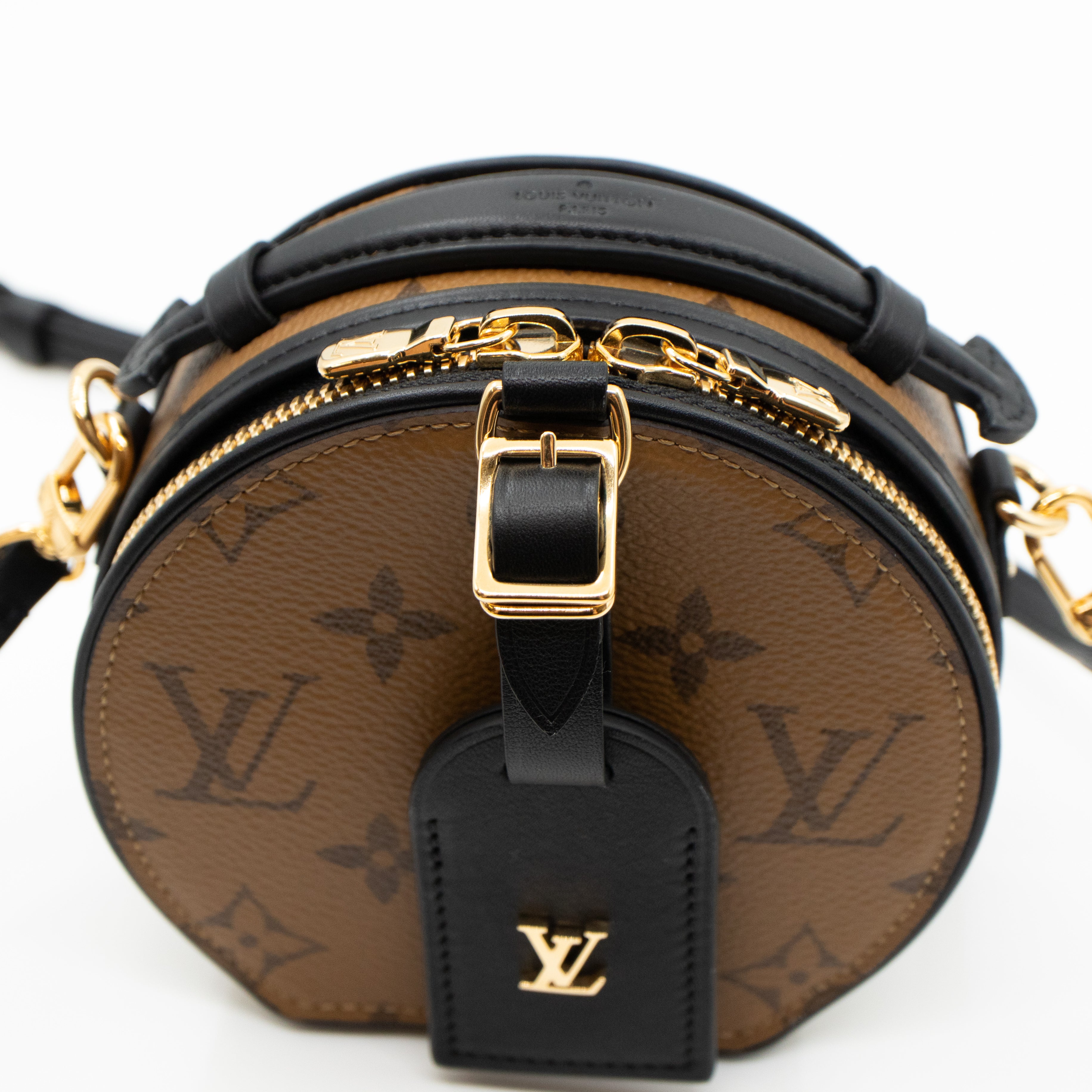 Mini Boîte Chapeau Monogram Reverse