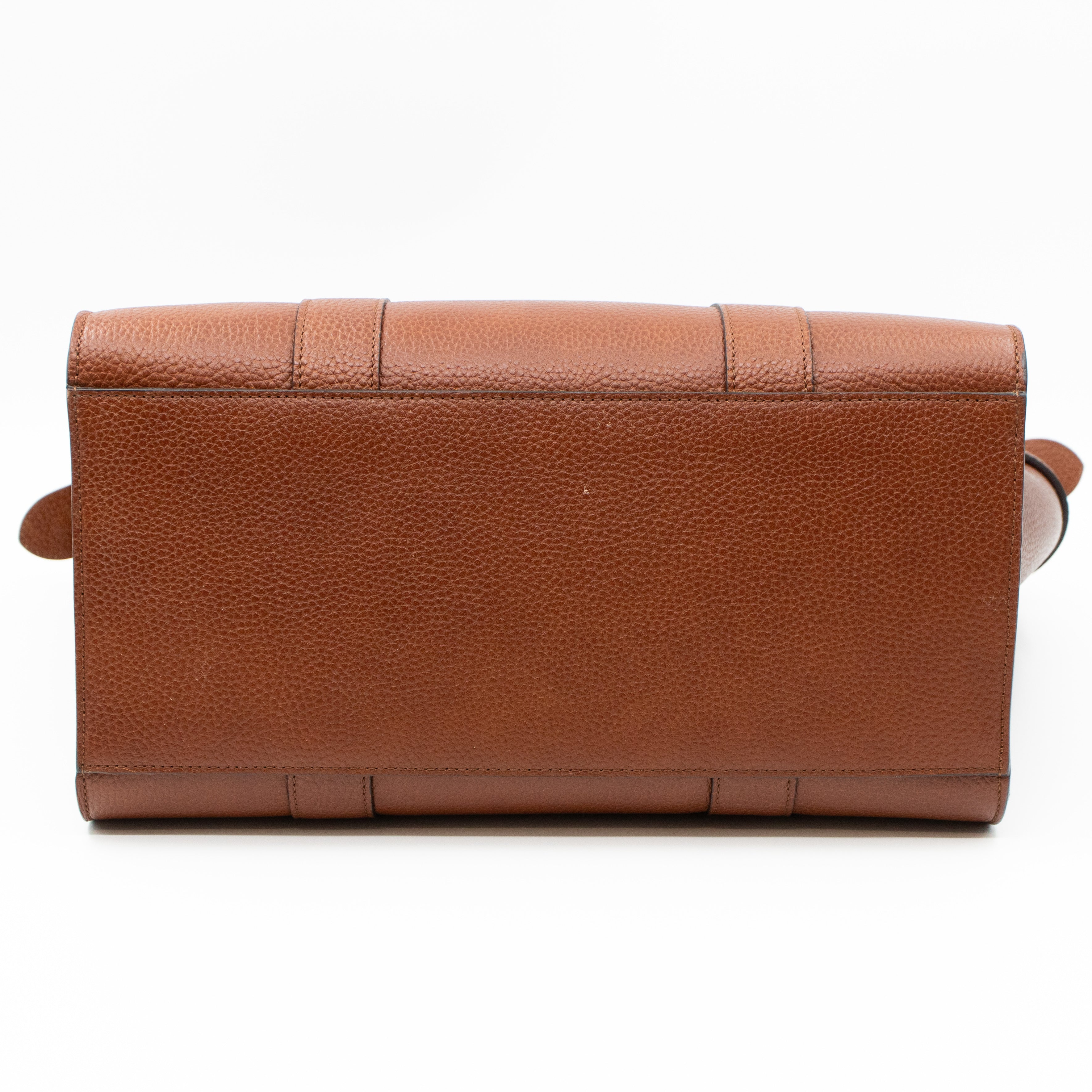 Large Zipped Bayswater Oak Brown Leather