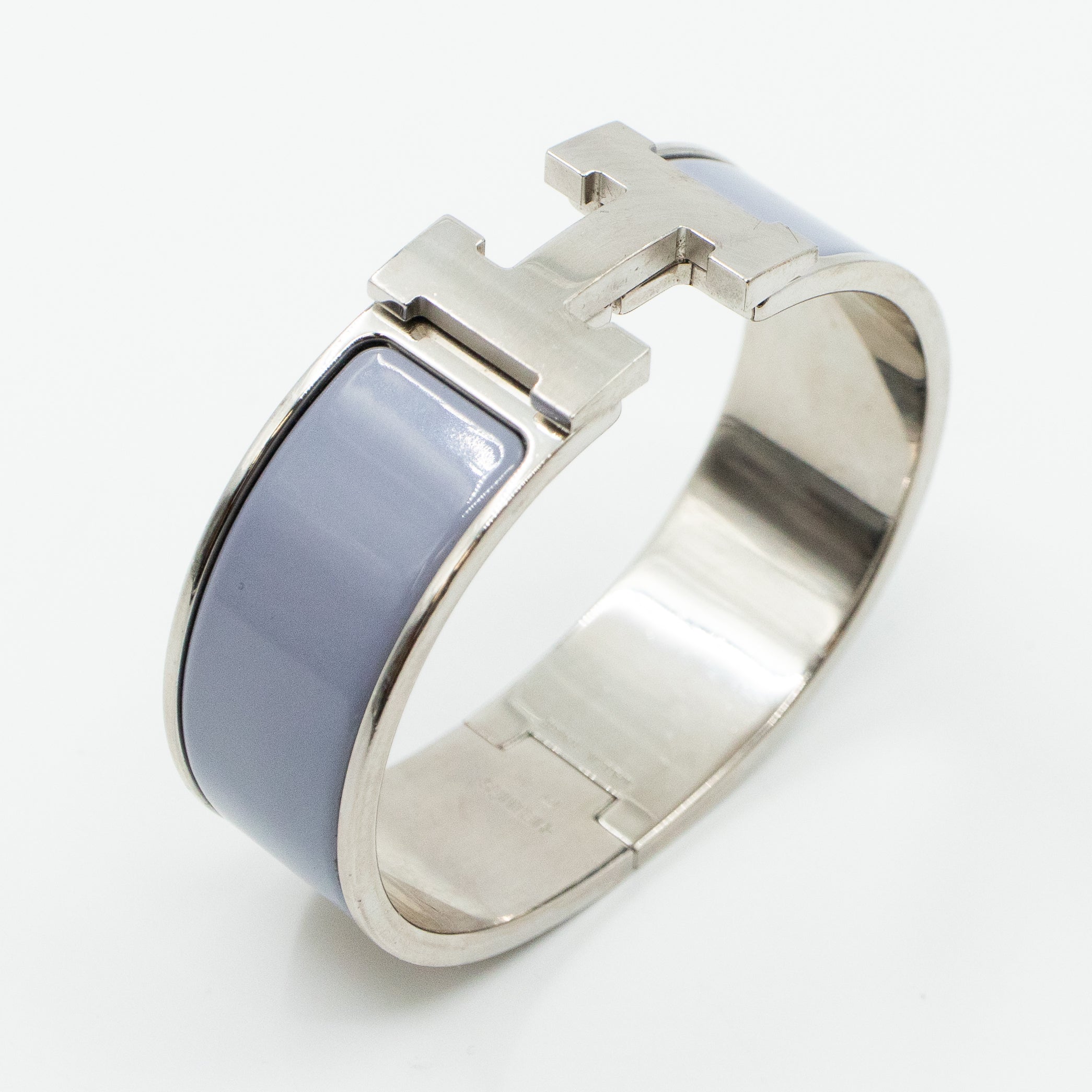 Clic Clac H Bracelet Medium Lavender Silver