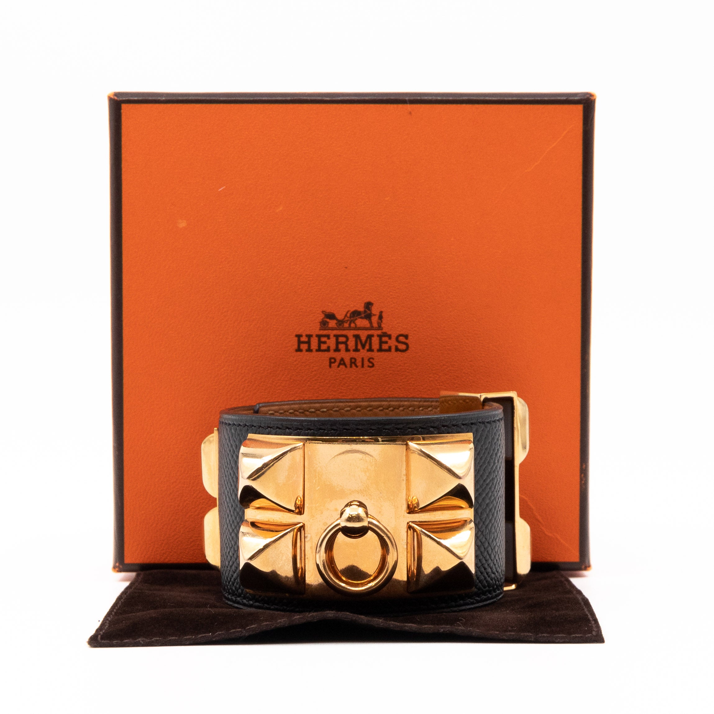 Collier de Chien Gold & Black Bracelet