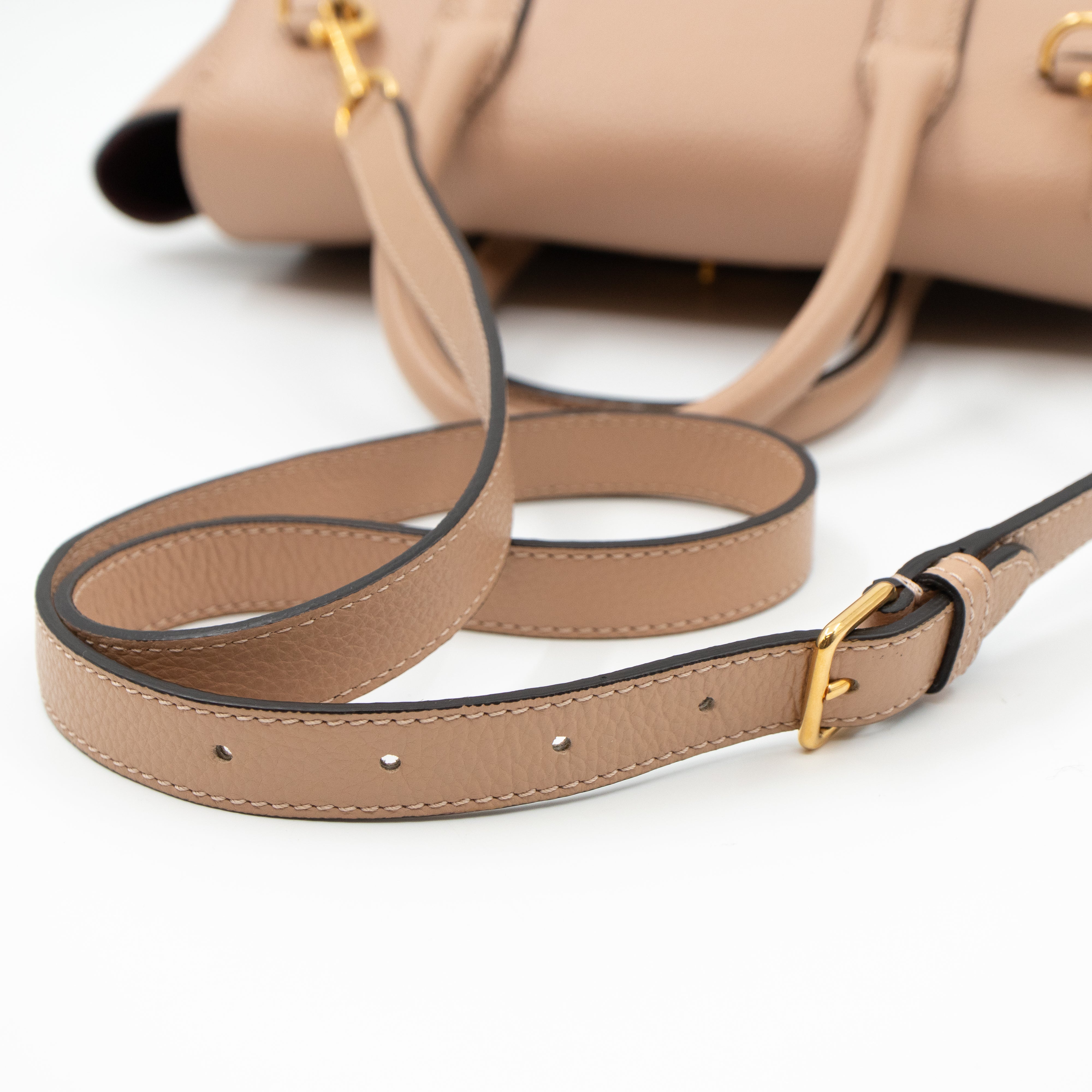 Small Bayswater Rosewater Leather