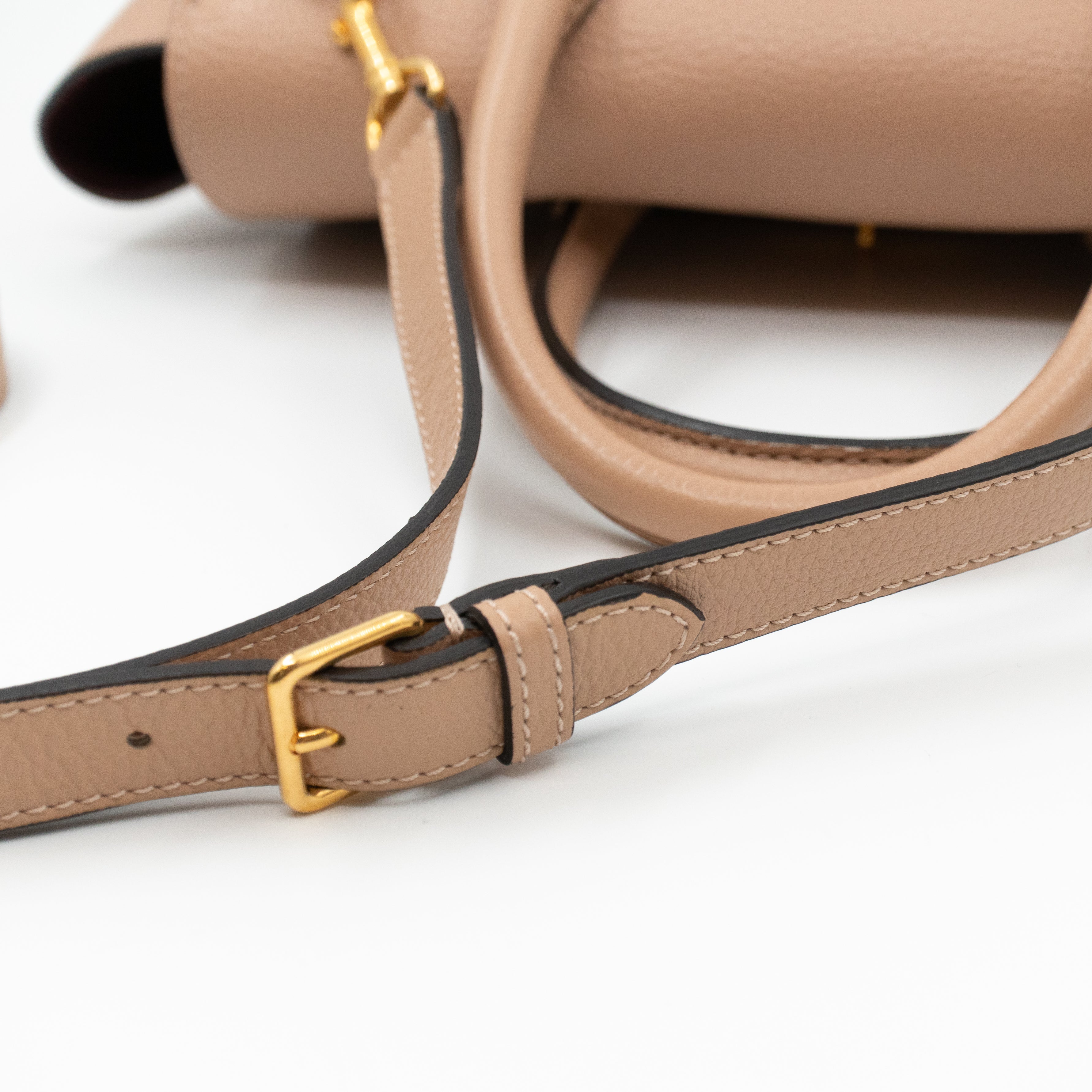 Small Bayswater Rosewater Leather