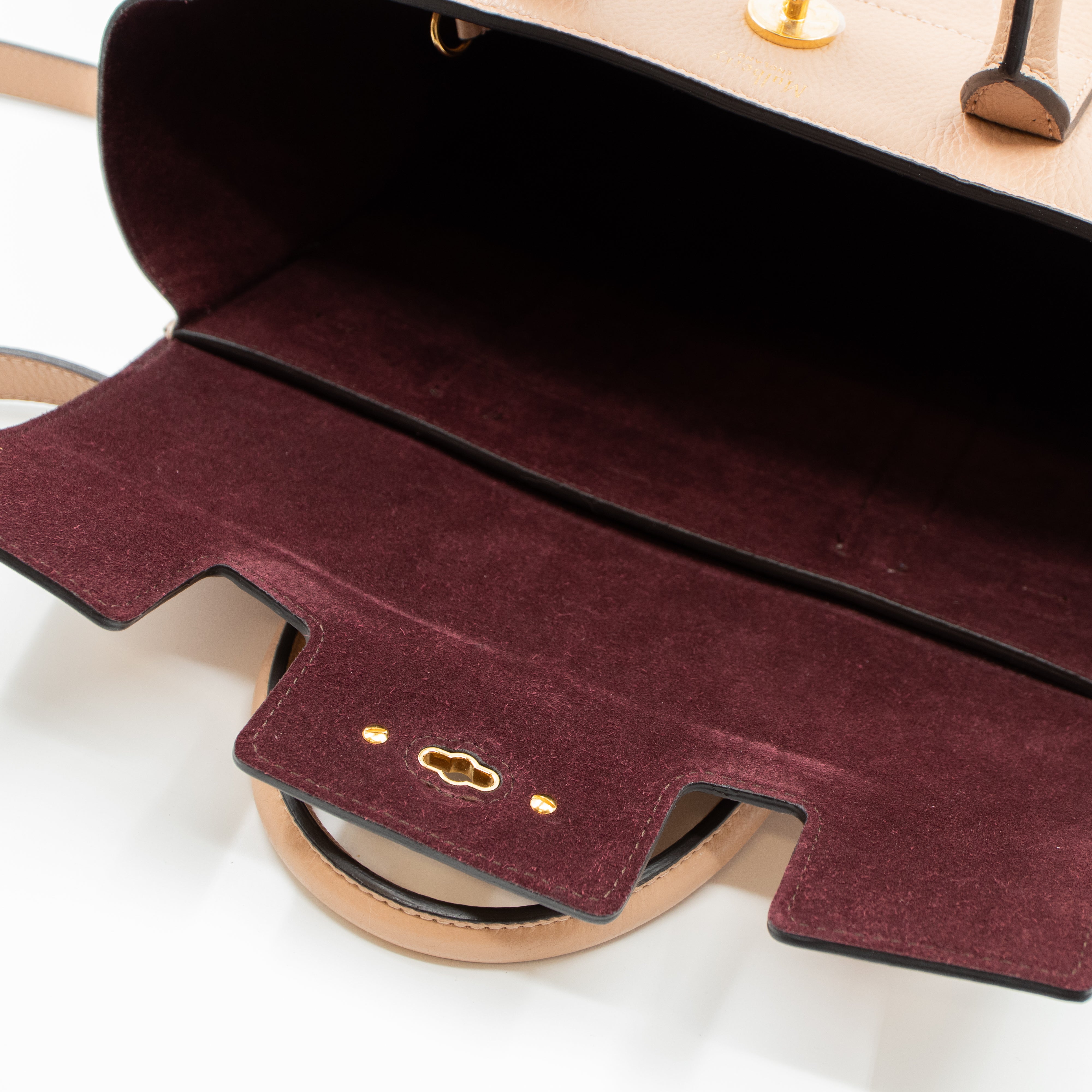 Small Bayswater Rosewater Leather