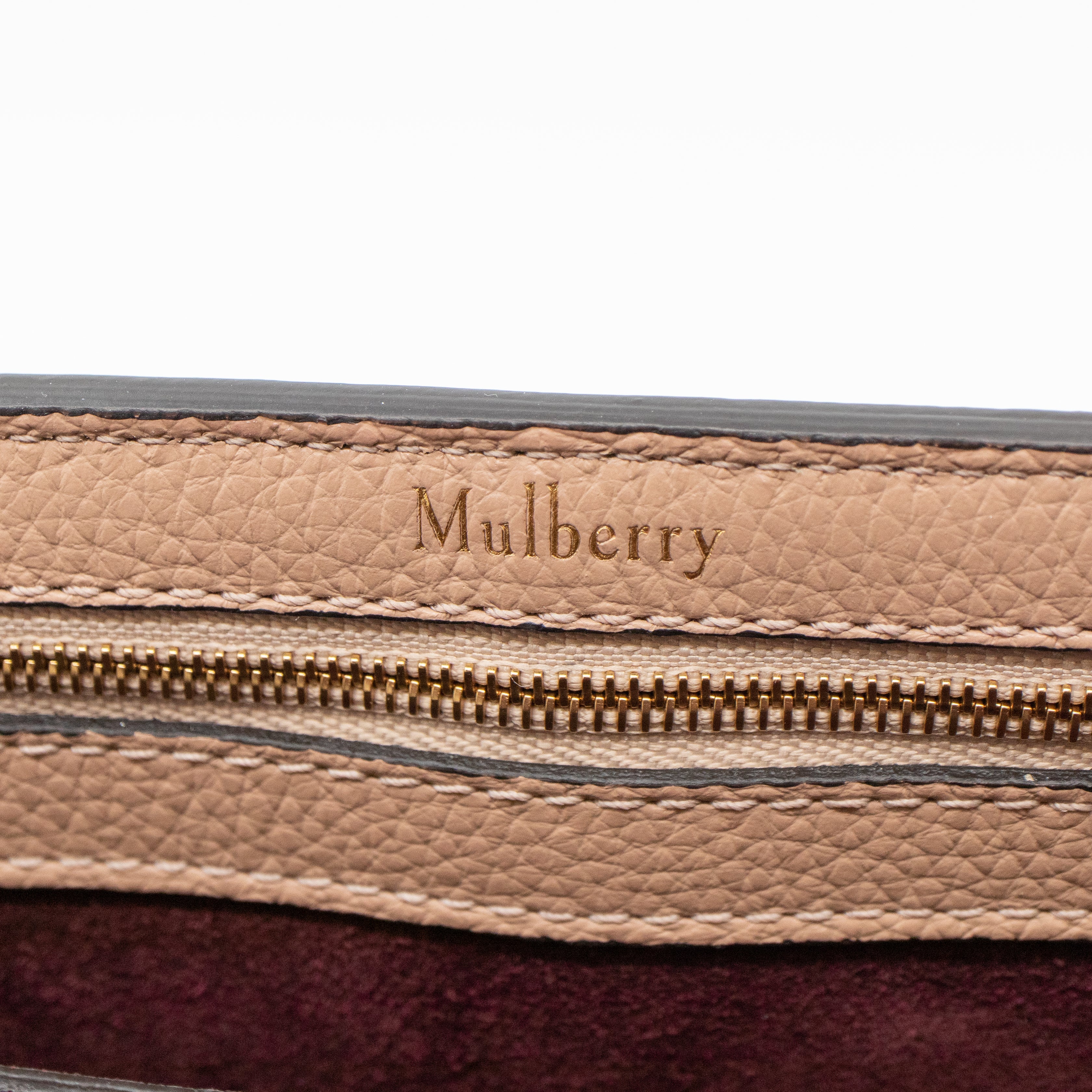 Small Bayswater Rosewater Leather