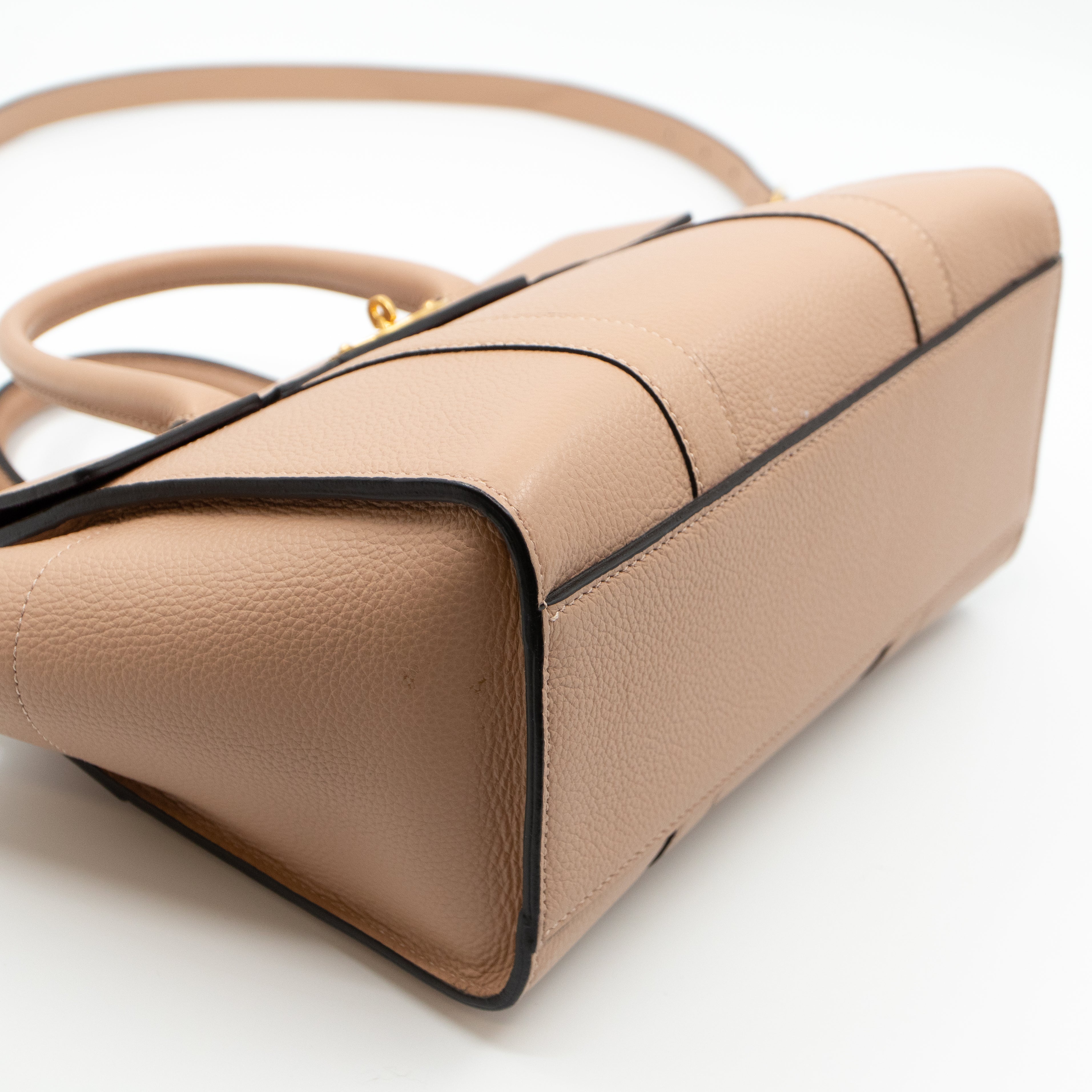 Small Bayswater Rosewater Leather