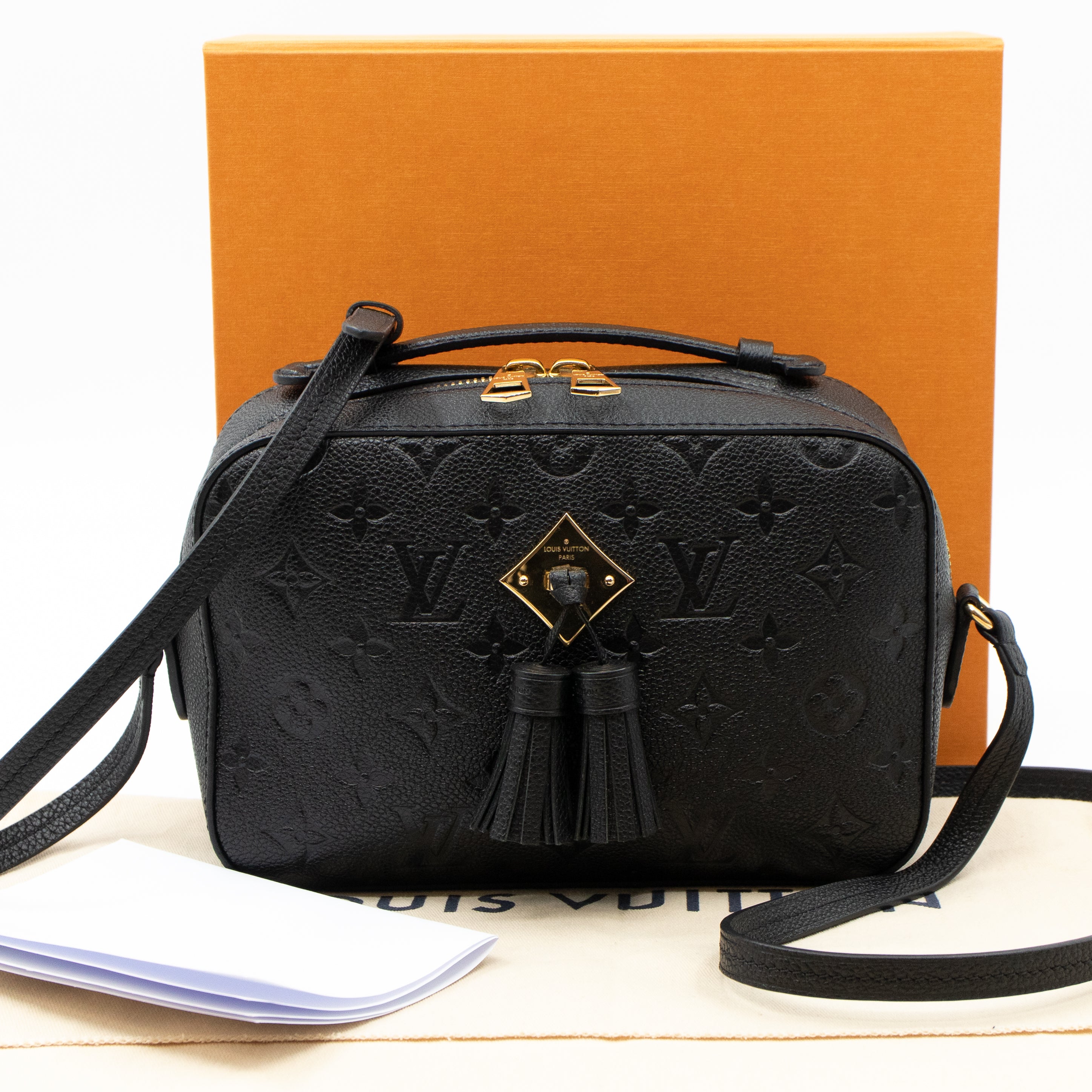 Saintonge Monogram Empreinte Black