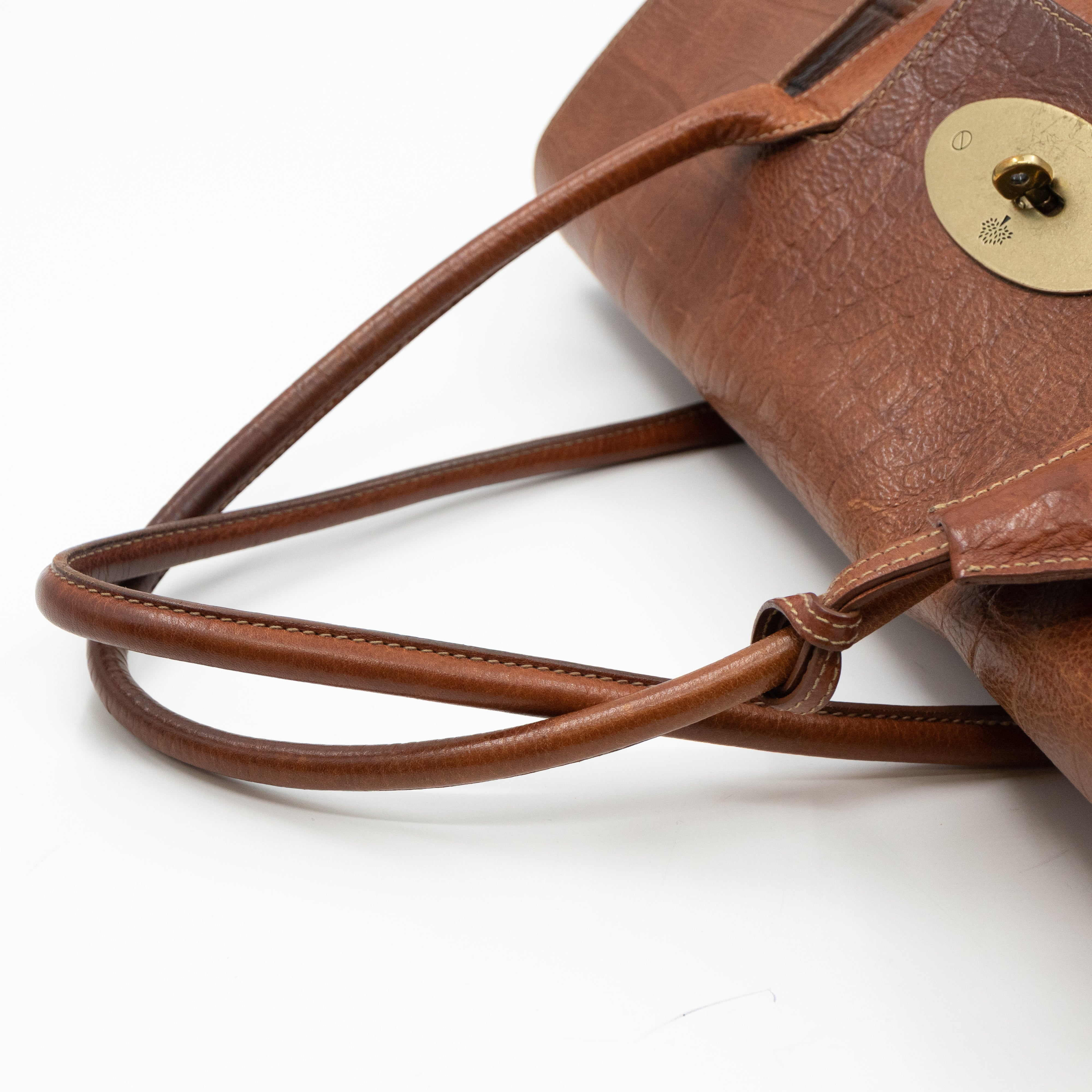 Bayswater Brown Croc Embossed Leather