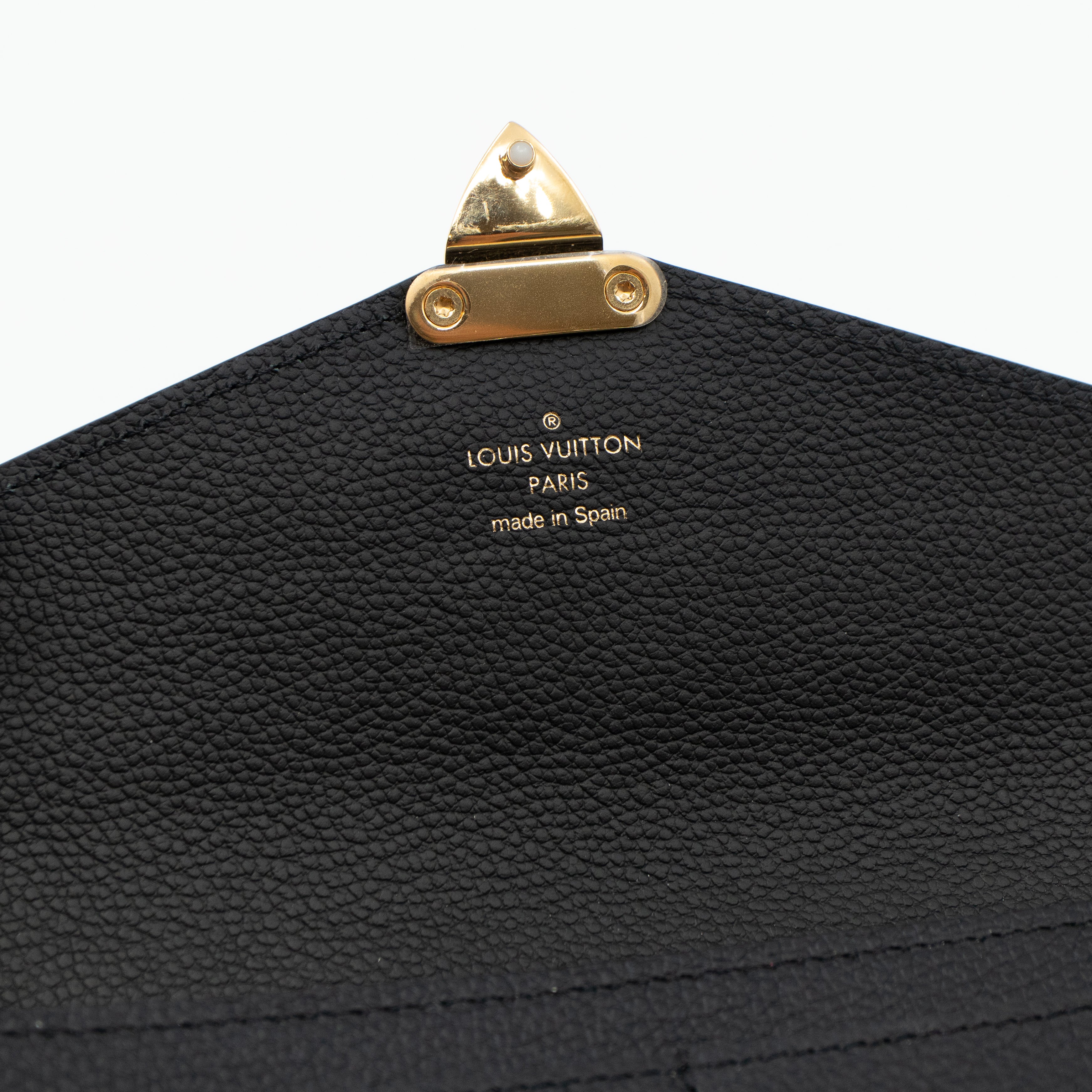 Metis Wallet Monogram Empreinte Black