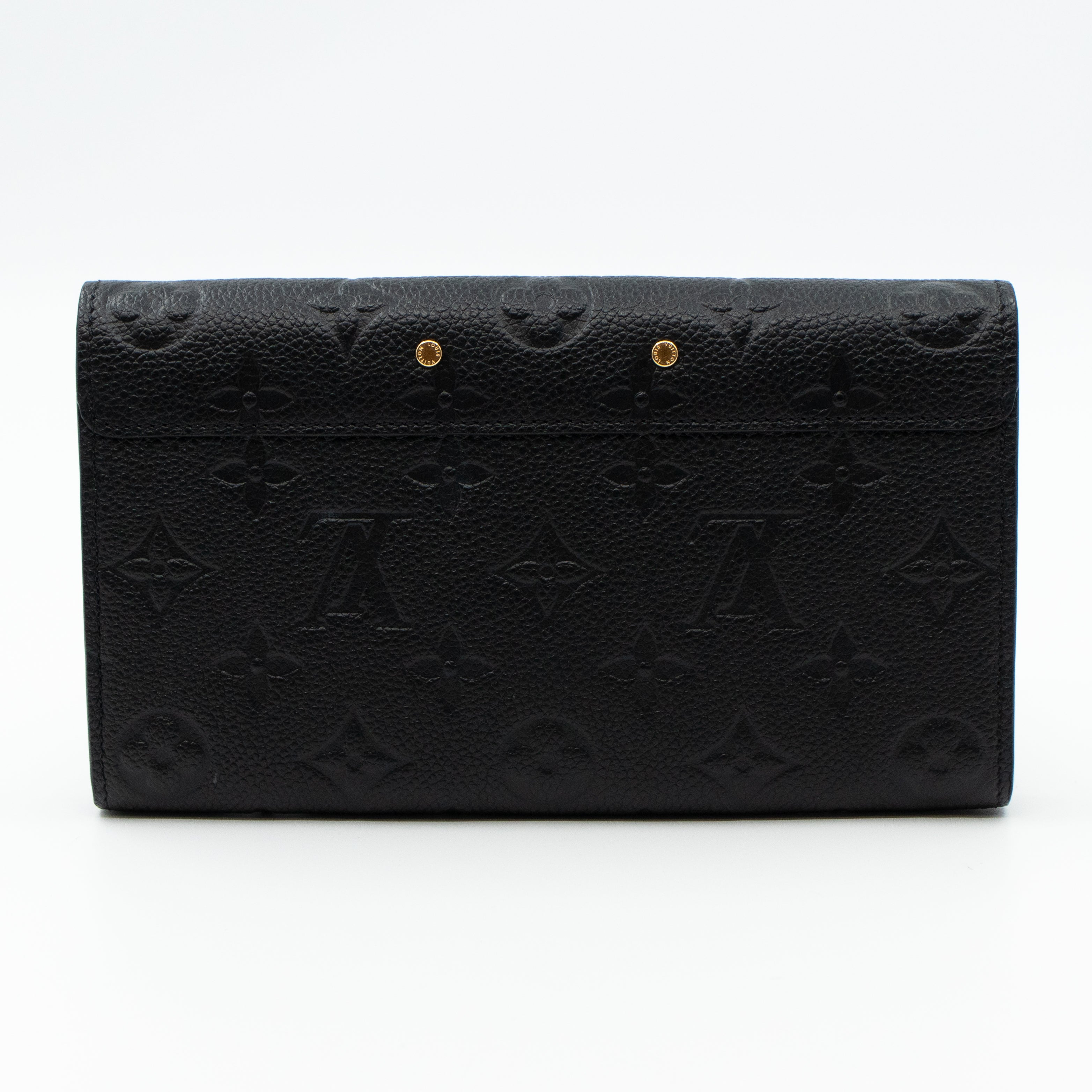 Metis Wallet Monogram Empreinte Black