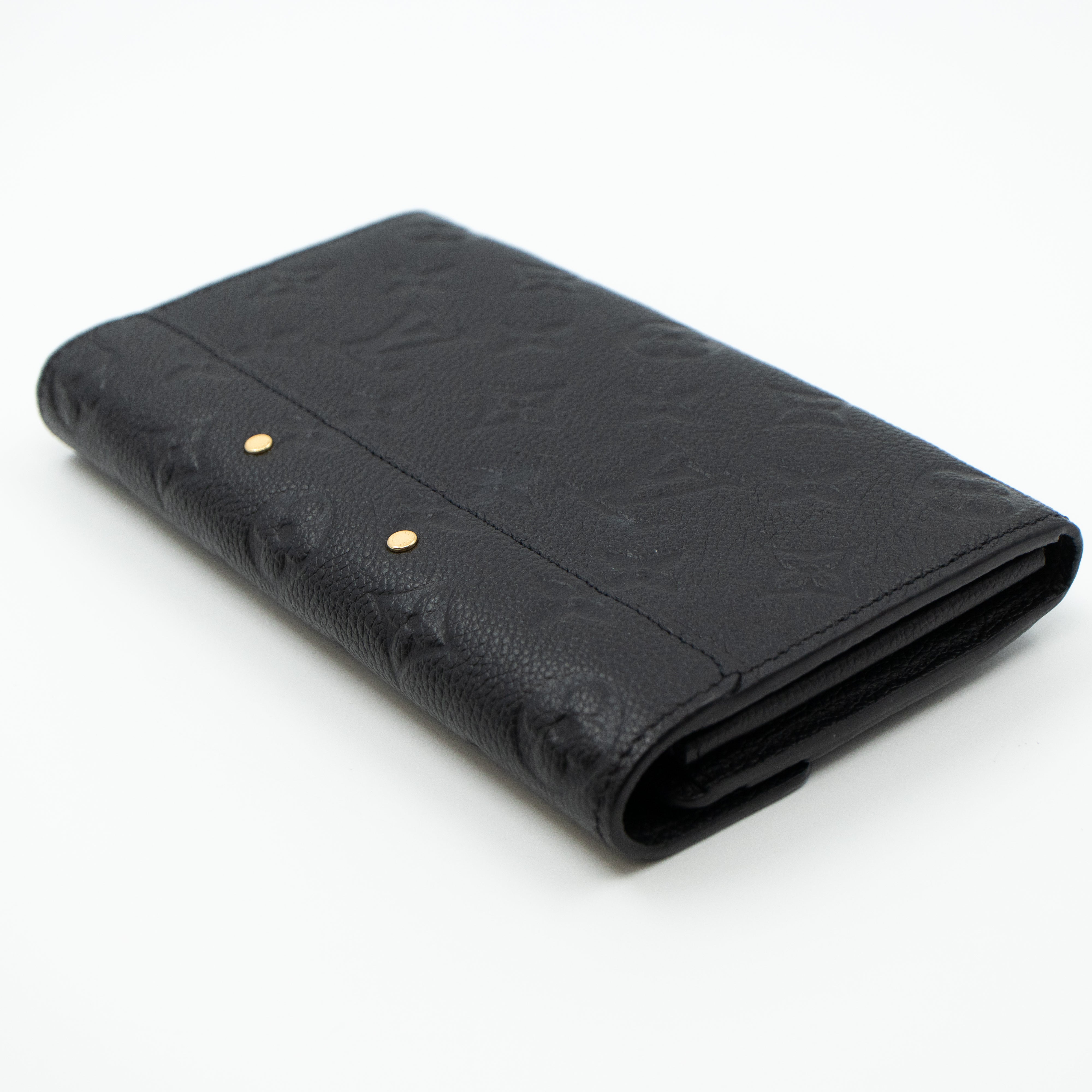 Metis Wallet Monogram Empreinte Black