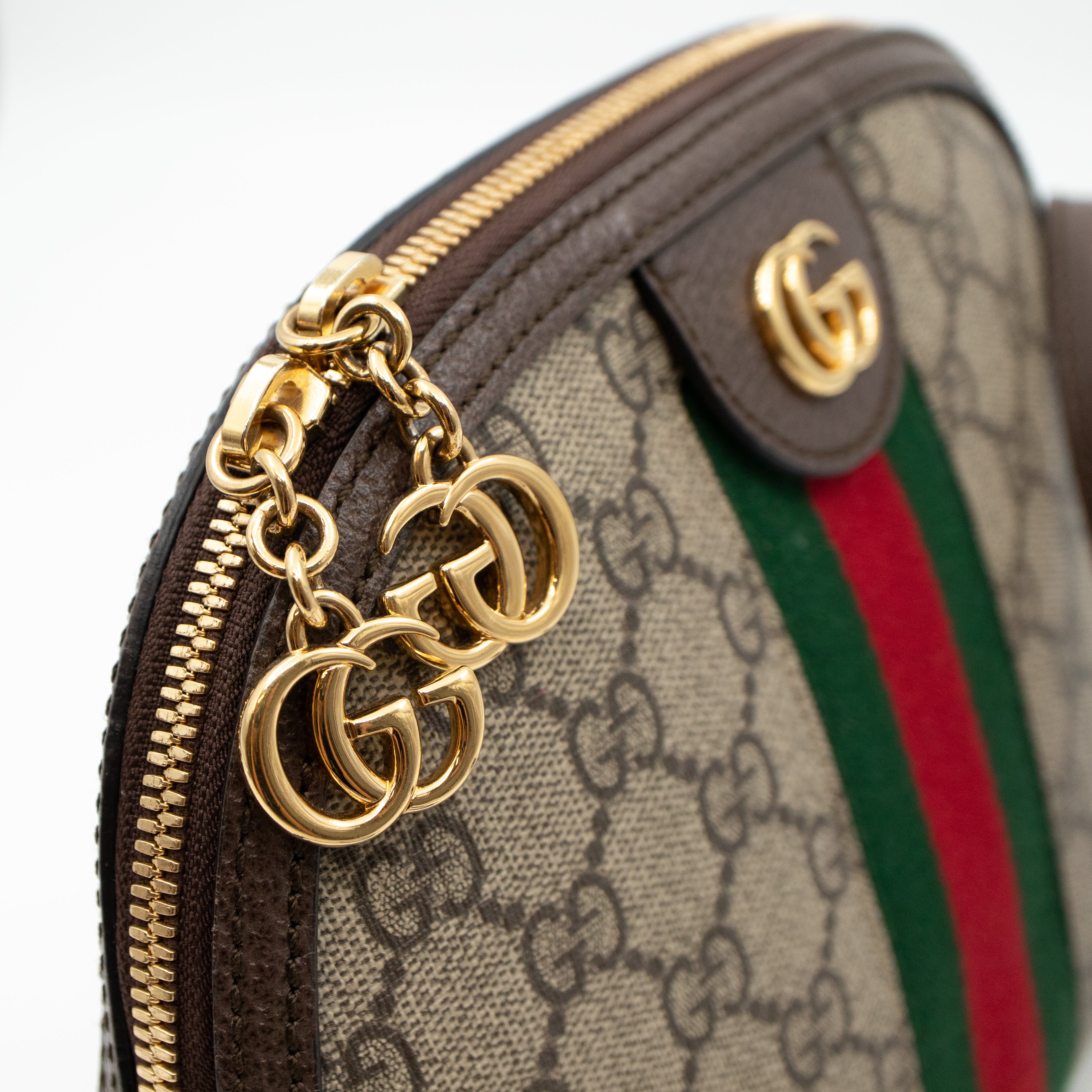 Ophidia GG Shoulder Bag Canvas