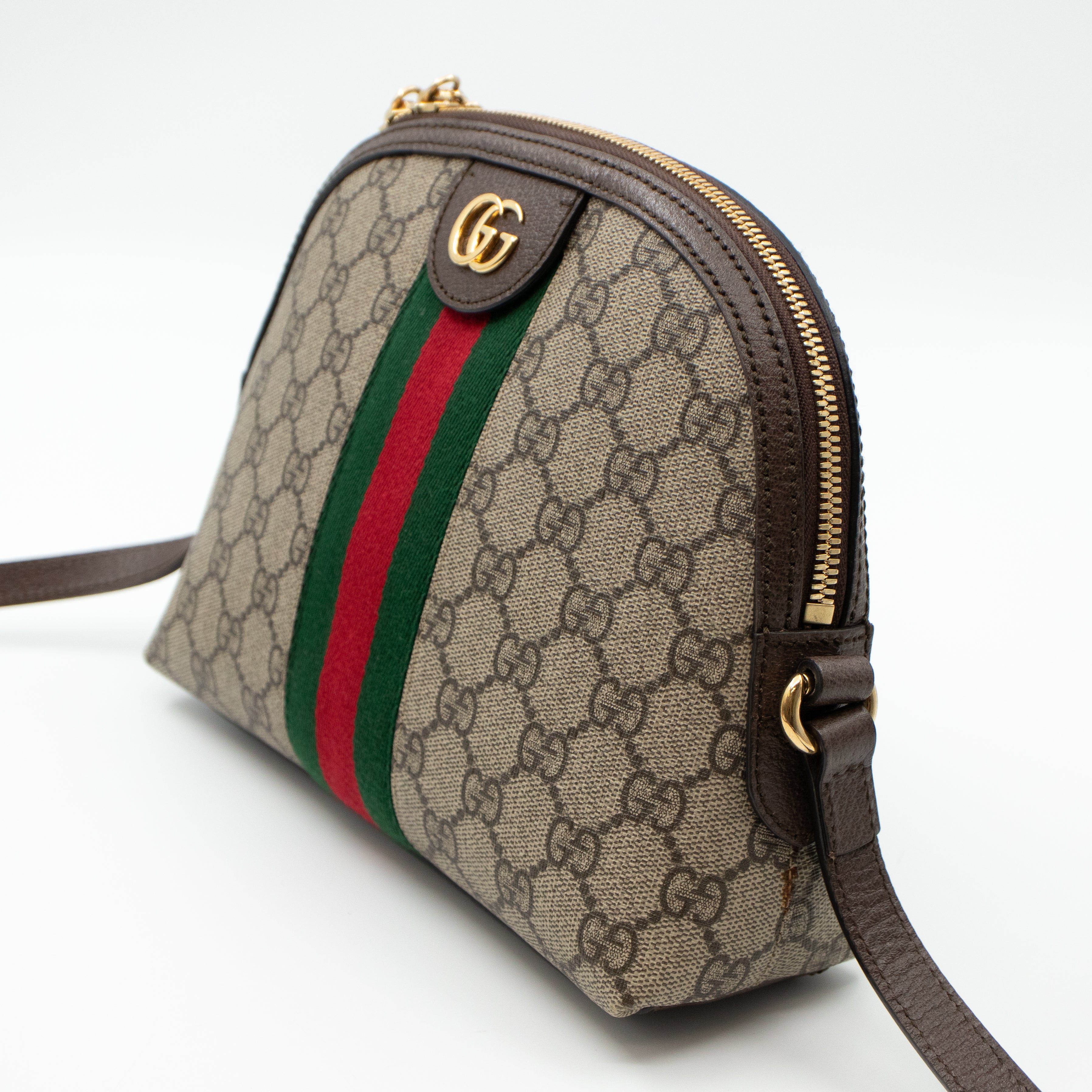 Ophidia GG Shoulder Bag Canvas