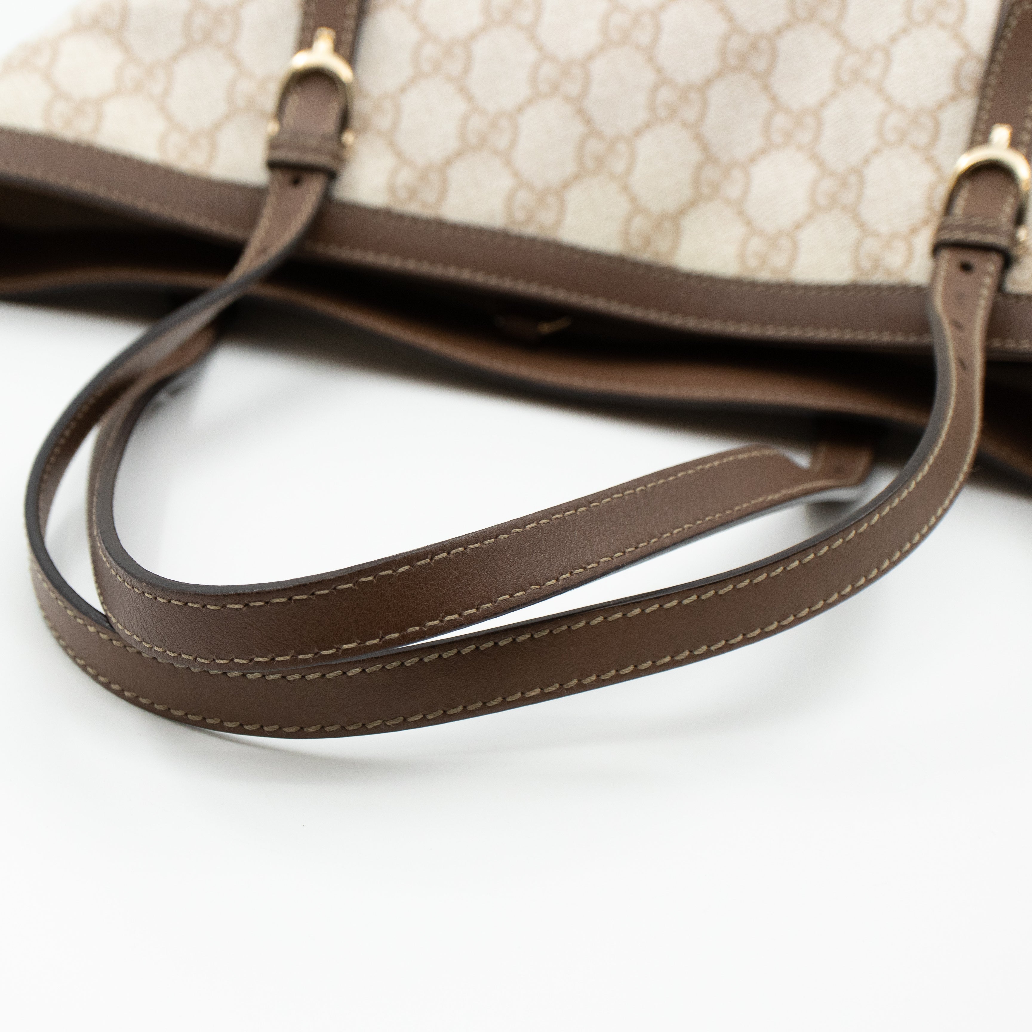 GG Medium Nice Tote Brown